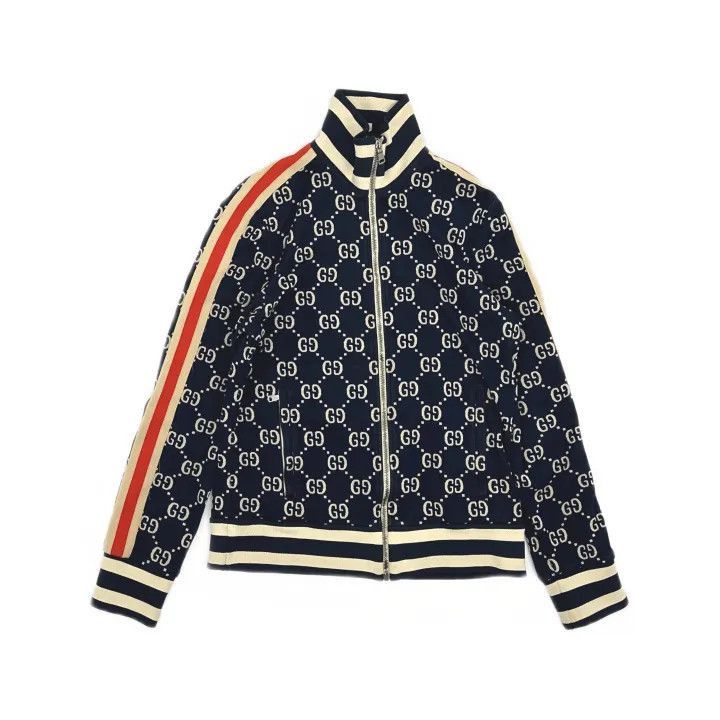 Gucci Gucci Gucci Classic GG Pattern Zip Jacket for Men -2506 Size US S / EU 44-46 / 1 - 2 Thumbnail