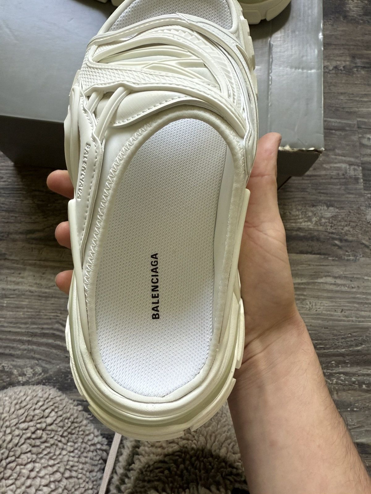 Balenciaga NWB - Balenciaga Track Slides Size US 6 / IT 36 - 5 Thumbnail