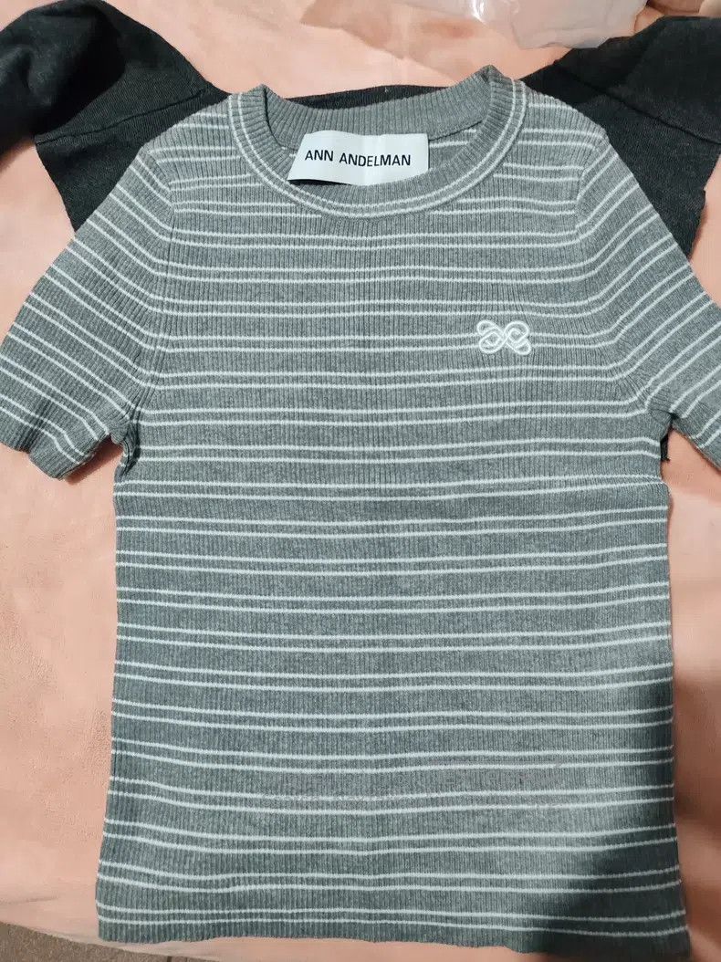 Ann Demeulemeester Ann Demeulemeester Grey Striped Slim Short Shawl Two-Piece Size XS / US 0-2 / IT 36-38 - 4 Thumbnail