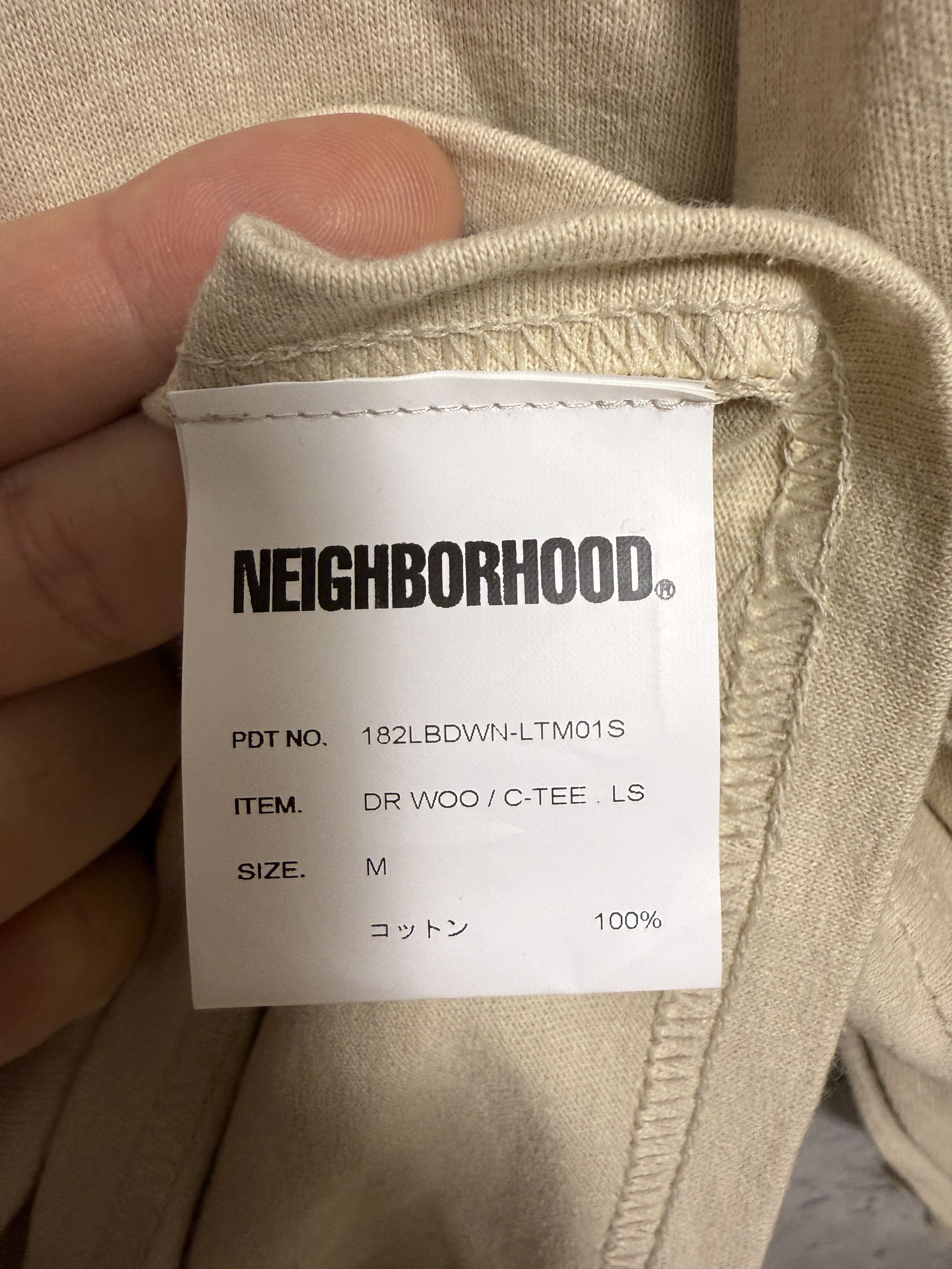 Neighborhood Neighborhood x Dr Woo Long Sleeve C-Tee Size US M / EU 48-50 / 2 - 5 Thumbnail