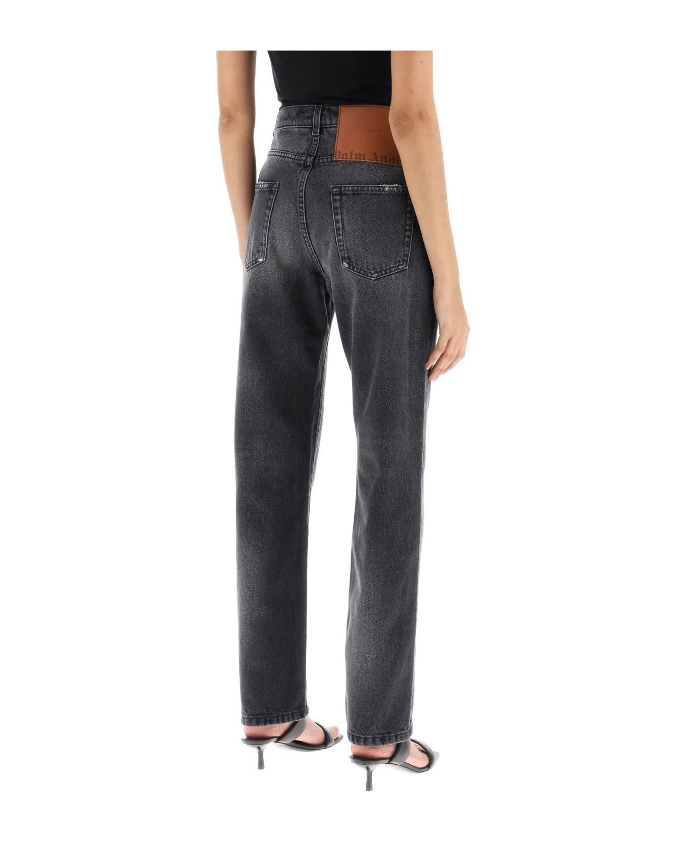 Palm Angels o1y1125 Denim Pant in Gray Size 25" / US 0 / IT 36 - 3 Thumbnail