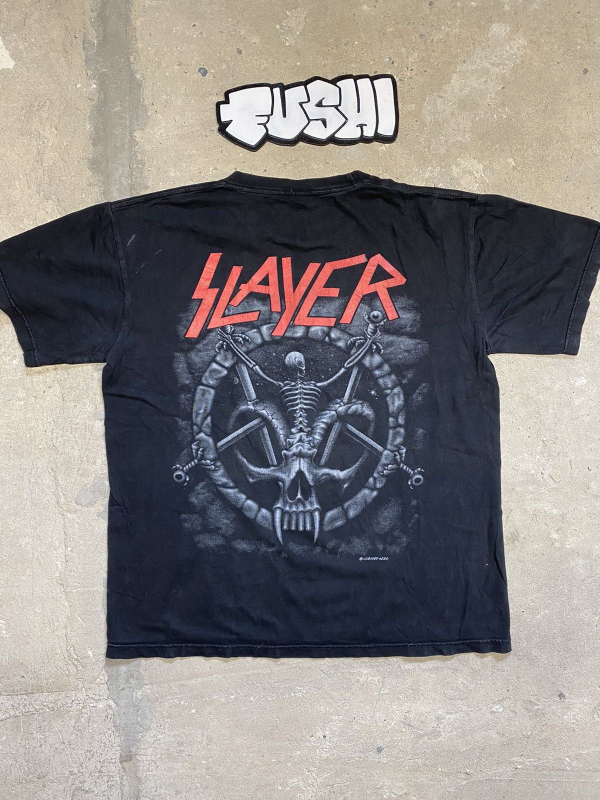 Slayer Vintage 2000 Slayer rock tee Size US L / EU 52-54 / 3 - 4 Thumbnail
