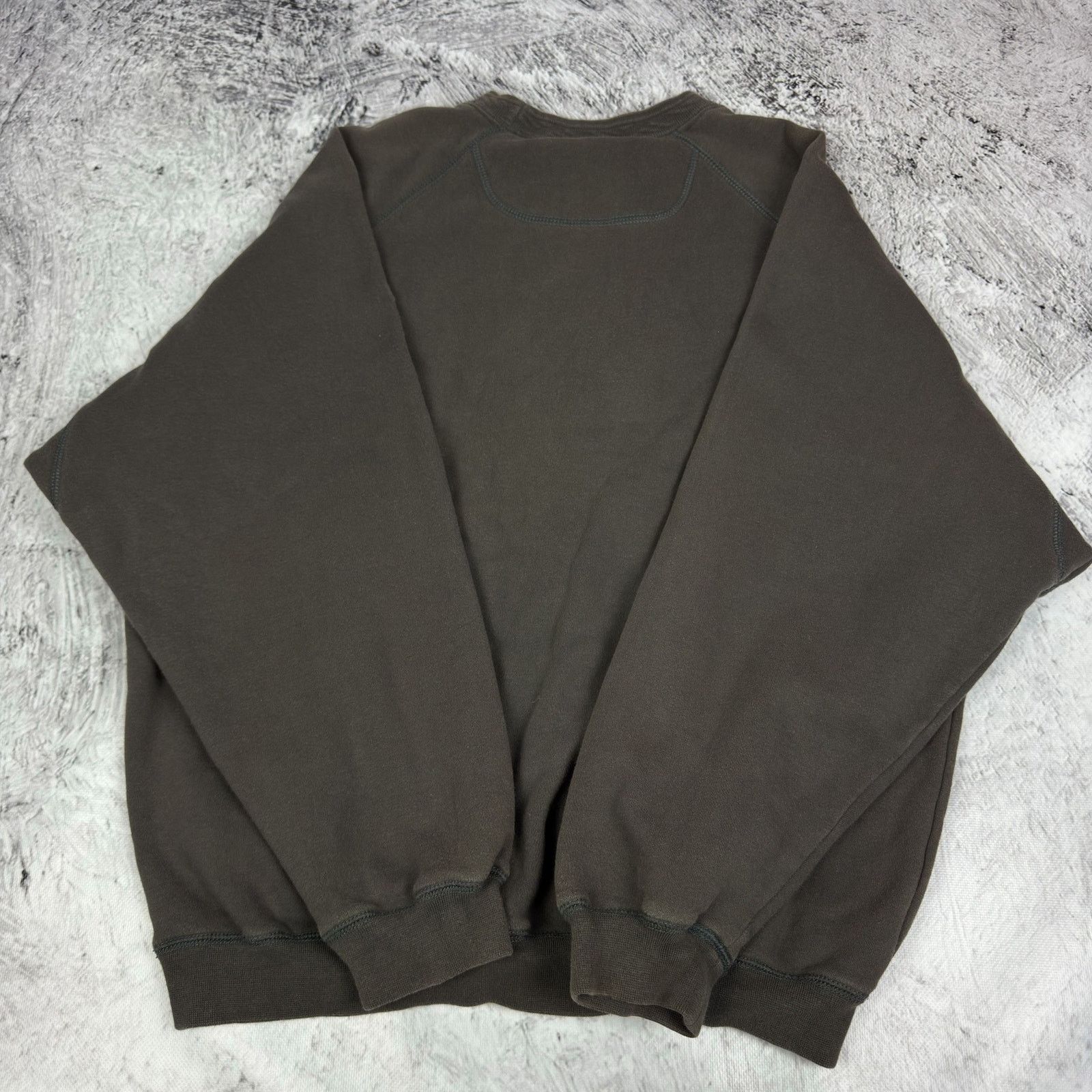 Adidas Adidas Men's Brown Patch Logo Pullover Equipment Sweatshirt Size US S / EU 44-46 / 1 - 9 Thumbnail