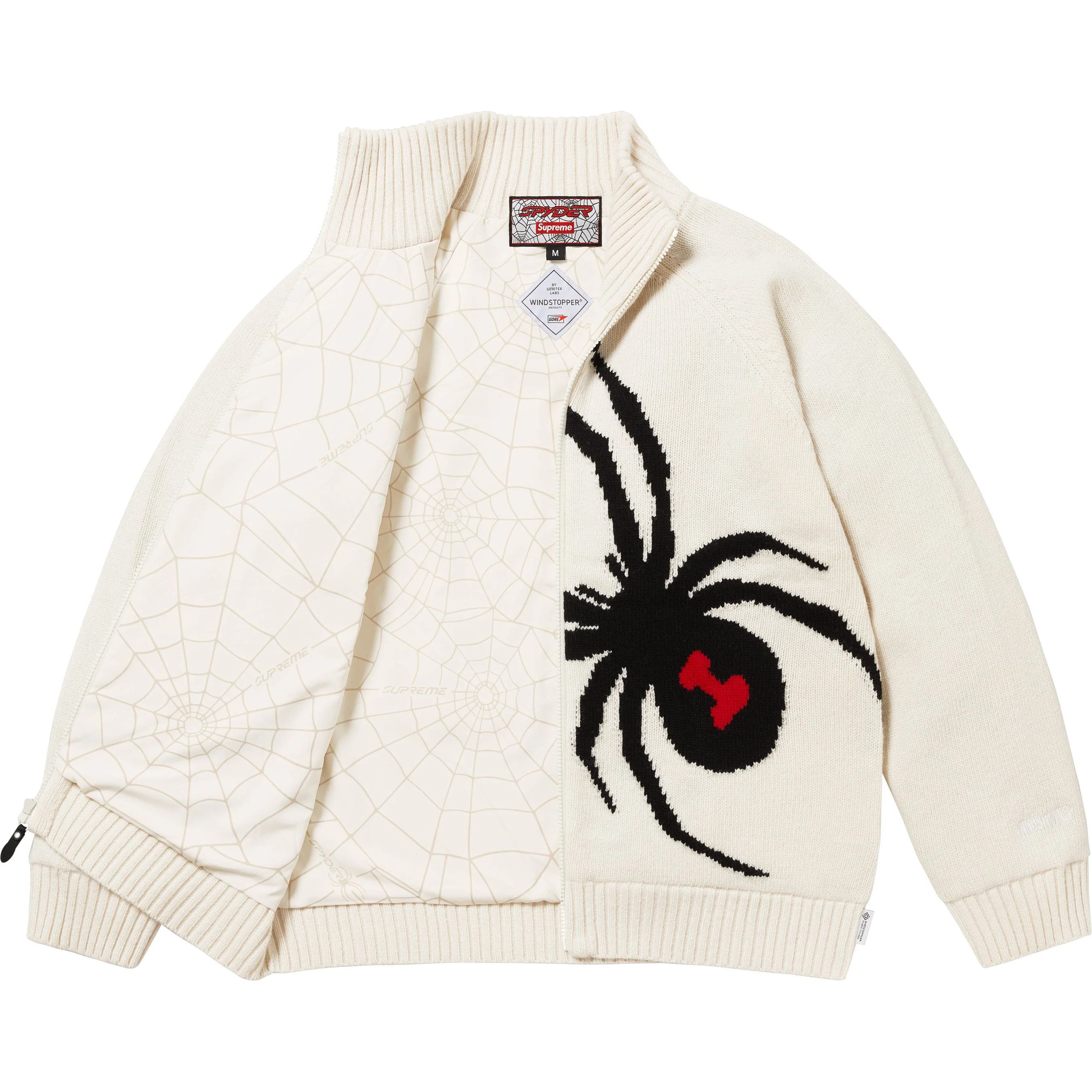 Spyder × Supreme Supreme Spyder WINDSTOPPER Zip Up Sweater Size US L / EU 52-54 / 3 - 2 Thumbnail