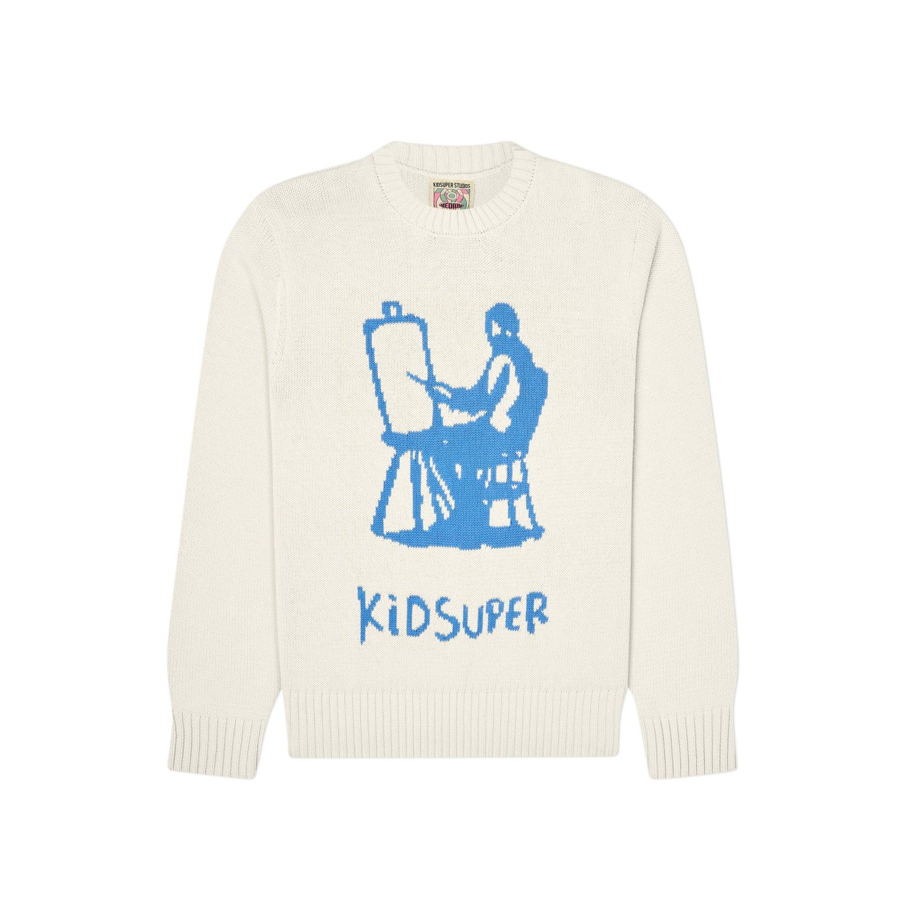 KidSuper Kidsuper Painter Graphic Sweater [Natural] L Size US L / EU 52-54 / 3 - 1 Thumbnail