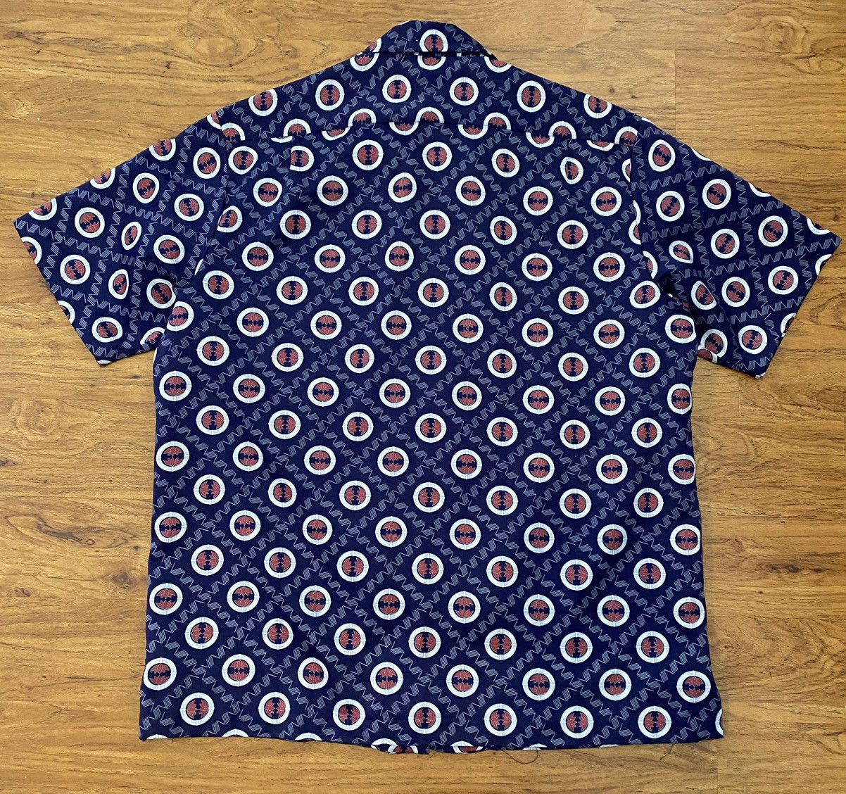 Tori Richard Vintage 70’s 80’s Tori Richard shirt Hawaiian Crest Lotus Size US L / EU 52-54 / 3 - 3 Thumbnail