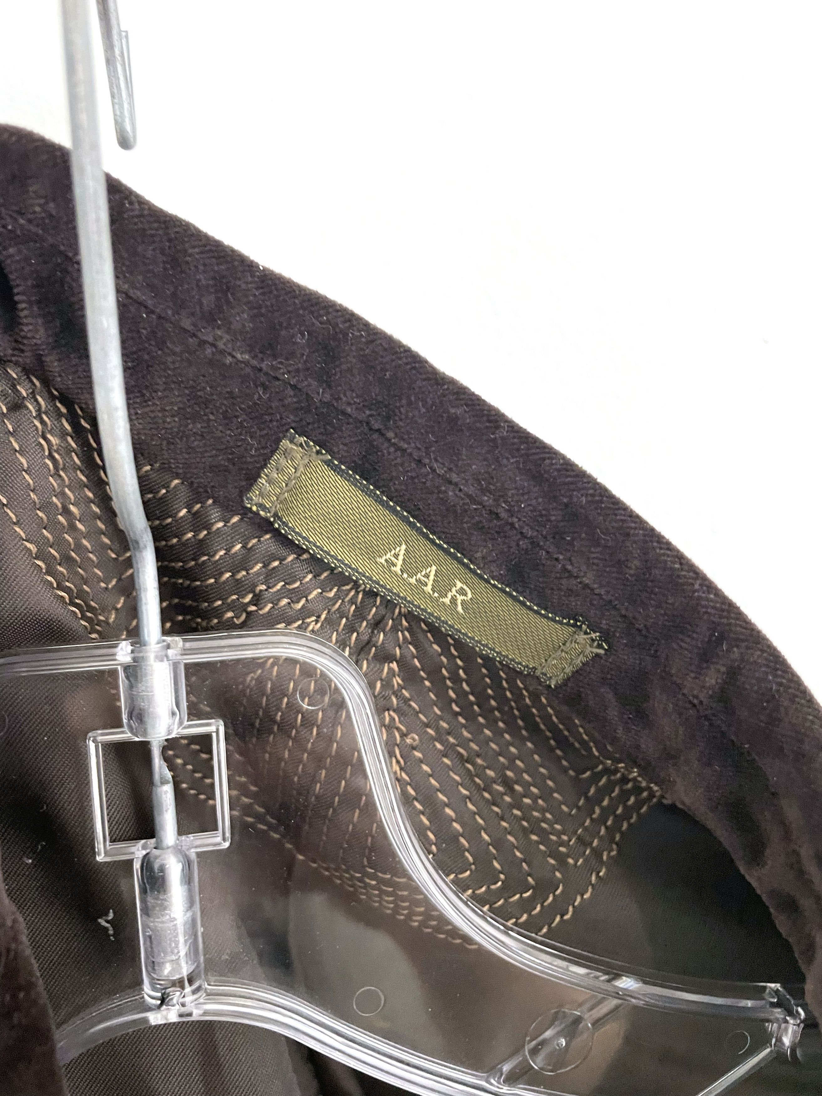 Yohji Yamamoto AAR Velour Jacket Size US L / EU 52-54 / 3 - 3 Thumbnail