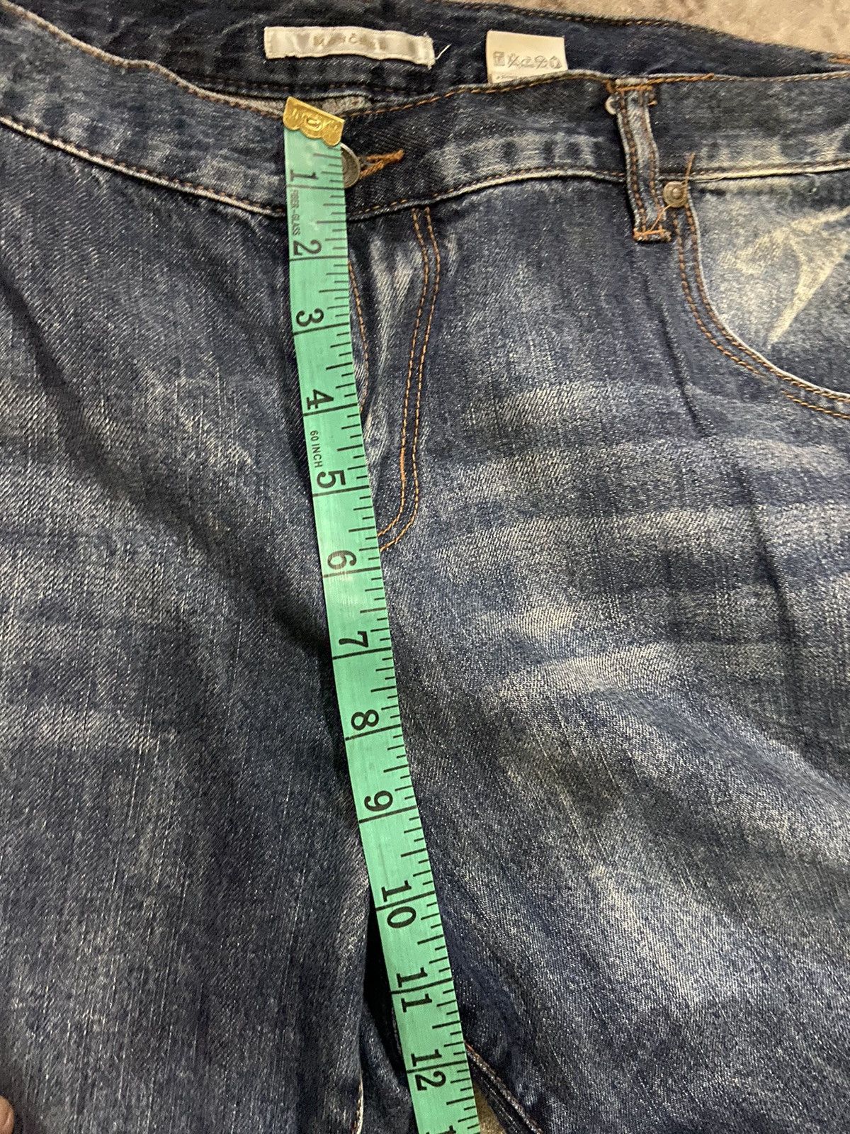Japanese Brand Monchel jeans distressed Size US 40 / EU 56 - 10 Thumbnail