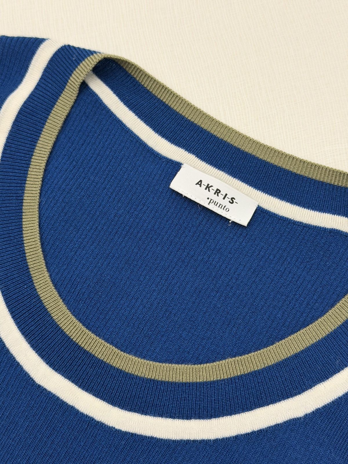 Akris Akris Punto Ribbed Virgin Wool Tank Top Size M / US 6-8 / IT 42-44 - 2 Thumbnail