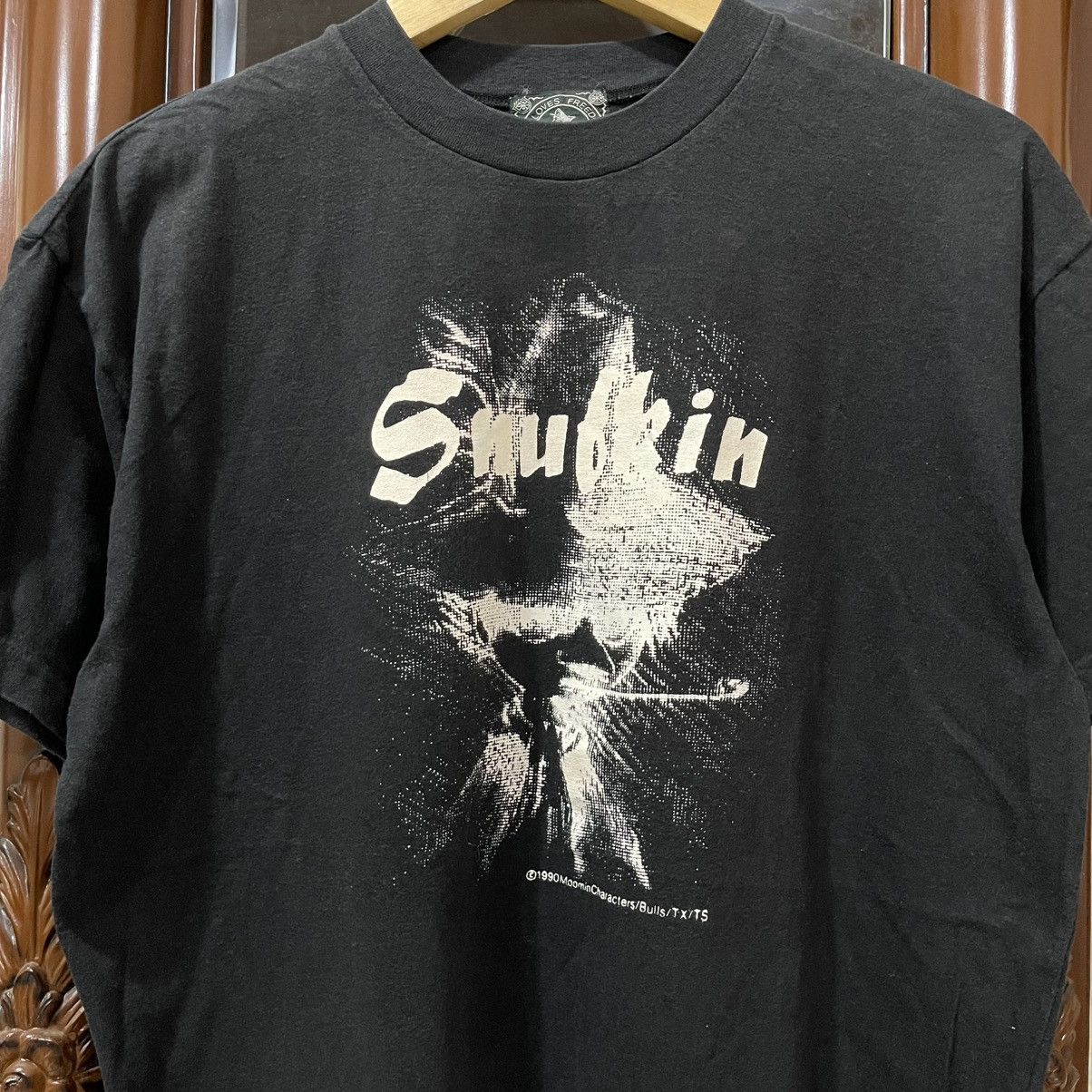 Vintage 1990 Snufkin moomin characters tee Size US L / EU 52-54 / 3 - 2 Thumbnail