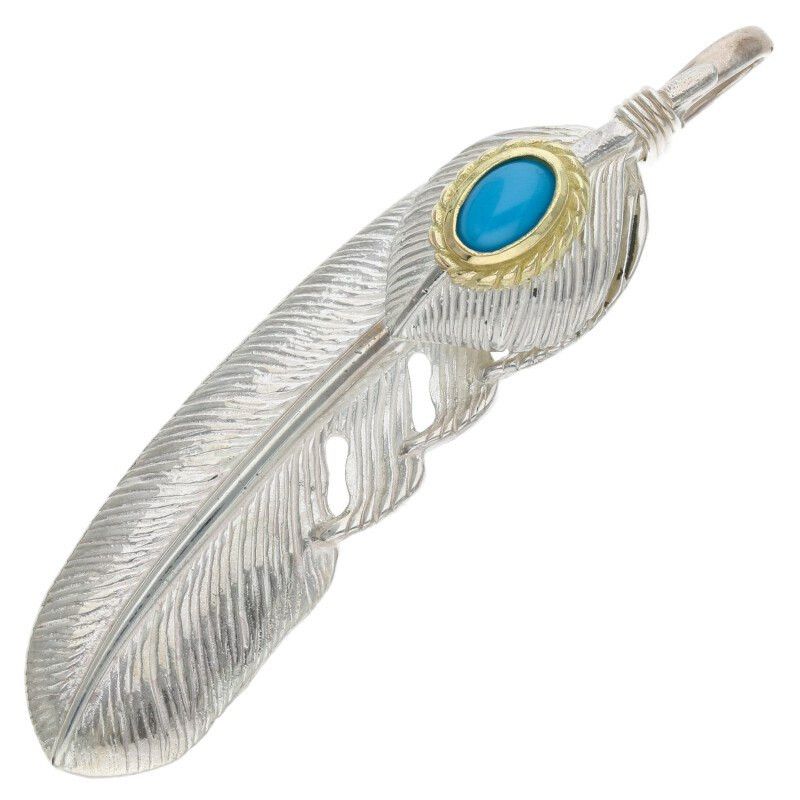 Feather & Heart Rope Charm