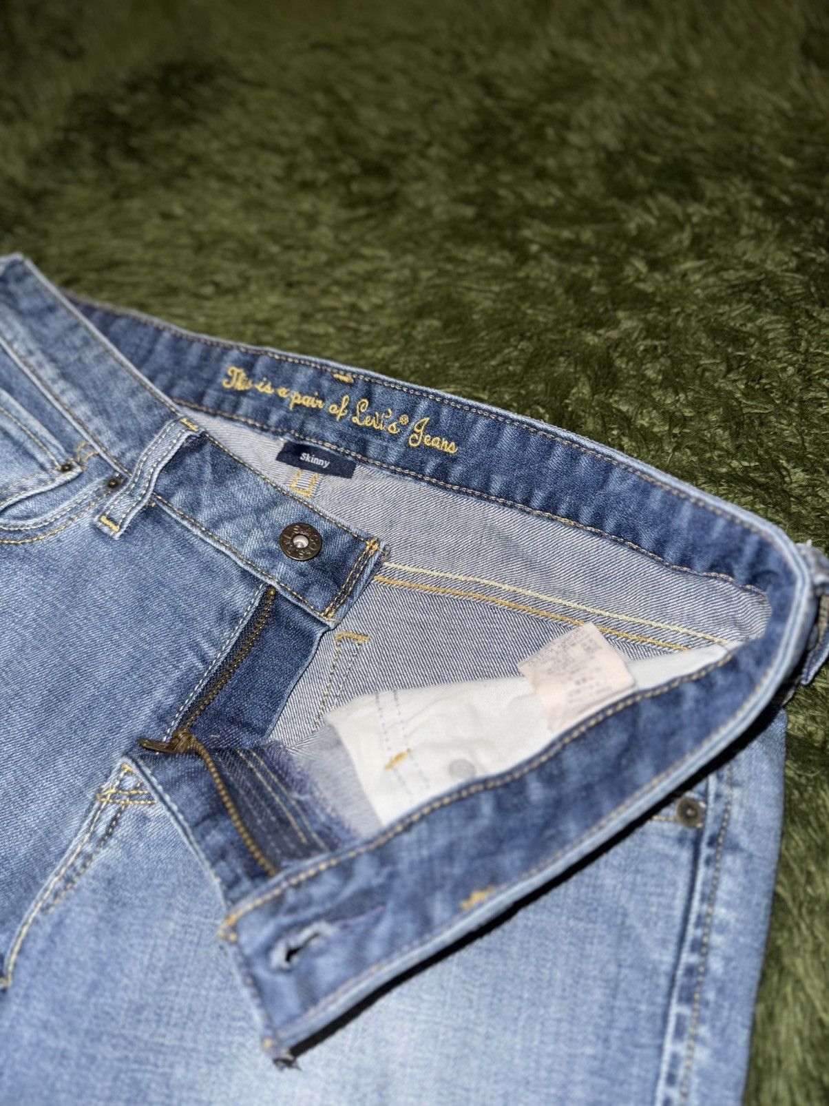 Levi's [W28/L32] 00s LEVI’S Low-Rise Skinny Fit Denim – Indigo Size 28" / US 6 / IT 42 - 3 Thumbnail