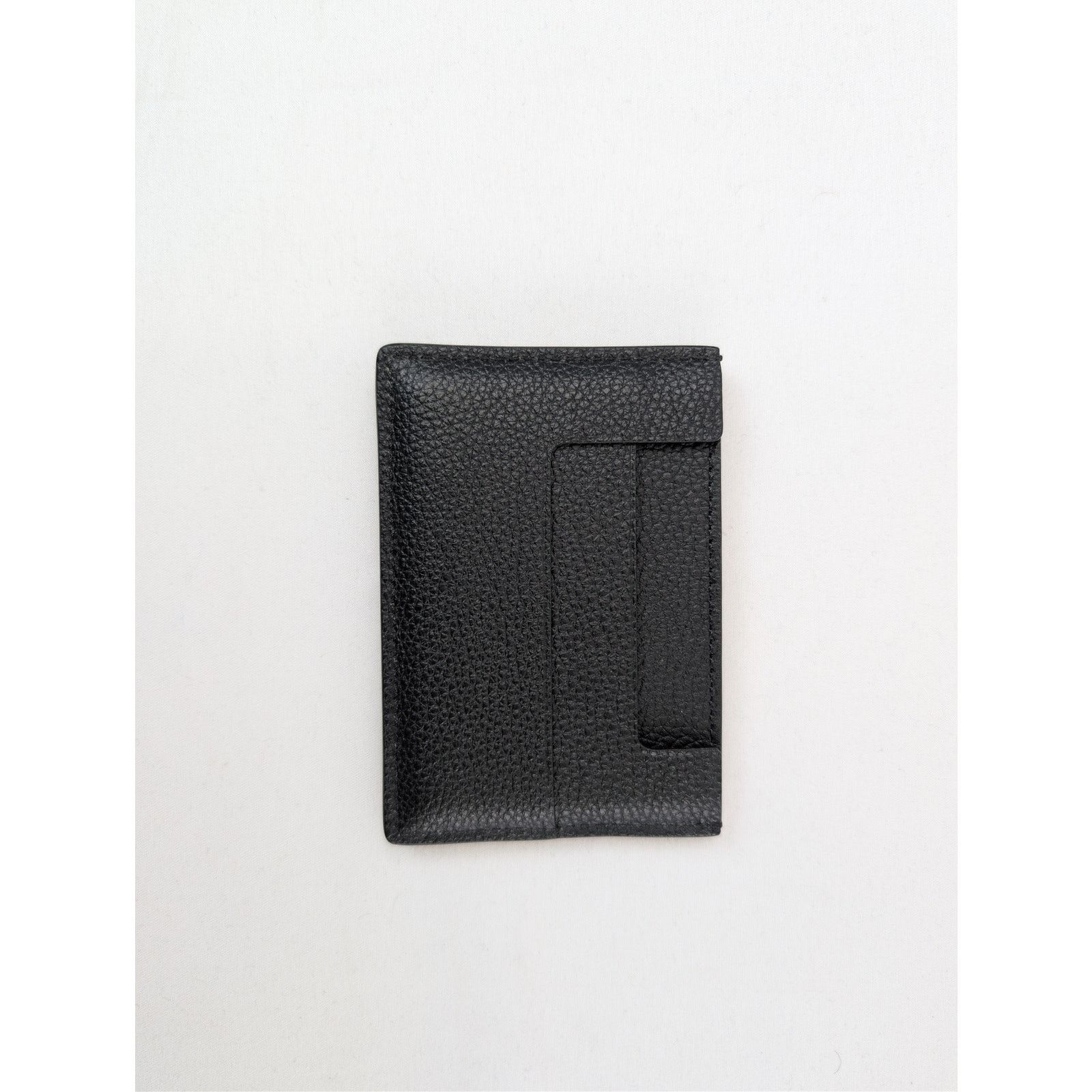 Tom Ford o1rshd1 Size: OS / Grain Leather Card Holder / Wallet Black Size ONE SIZE - 4 Thumbnail