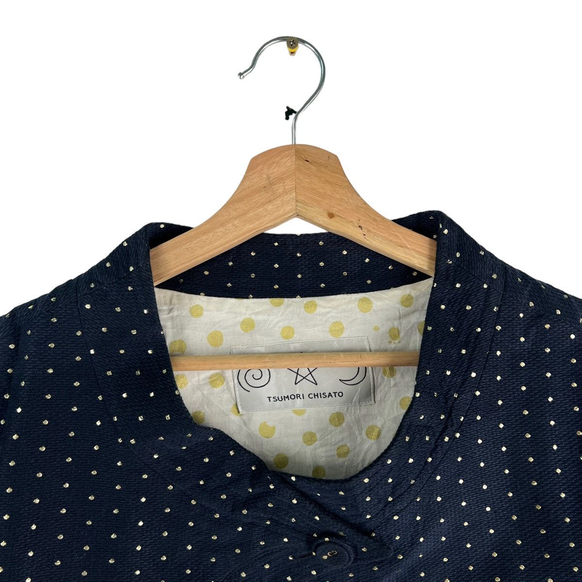 Issey Miyake 🔥VINTAGE CROPPED JACKET POLKADOT DESIGN ISSEY MIYAKE Size M / US 6-8 / IT 42-44 - 4 Thumbnail