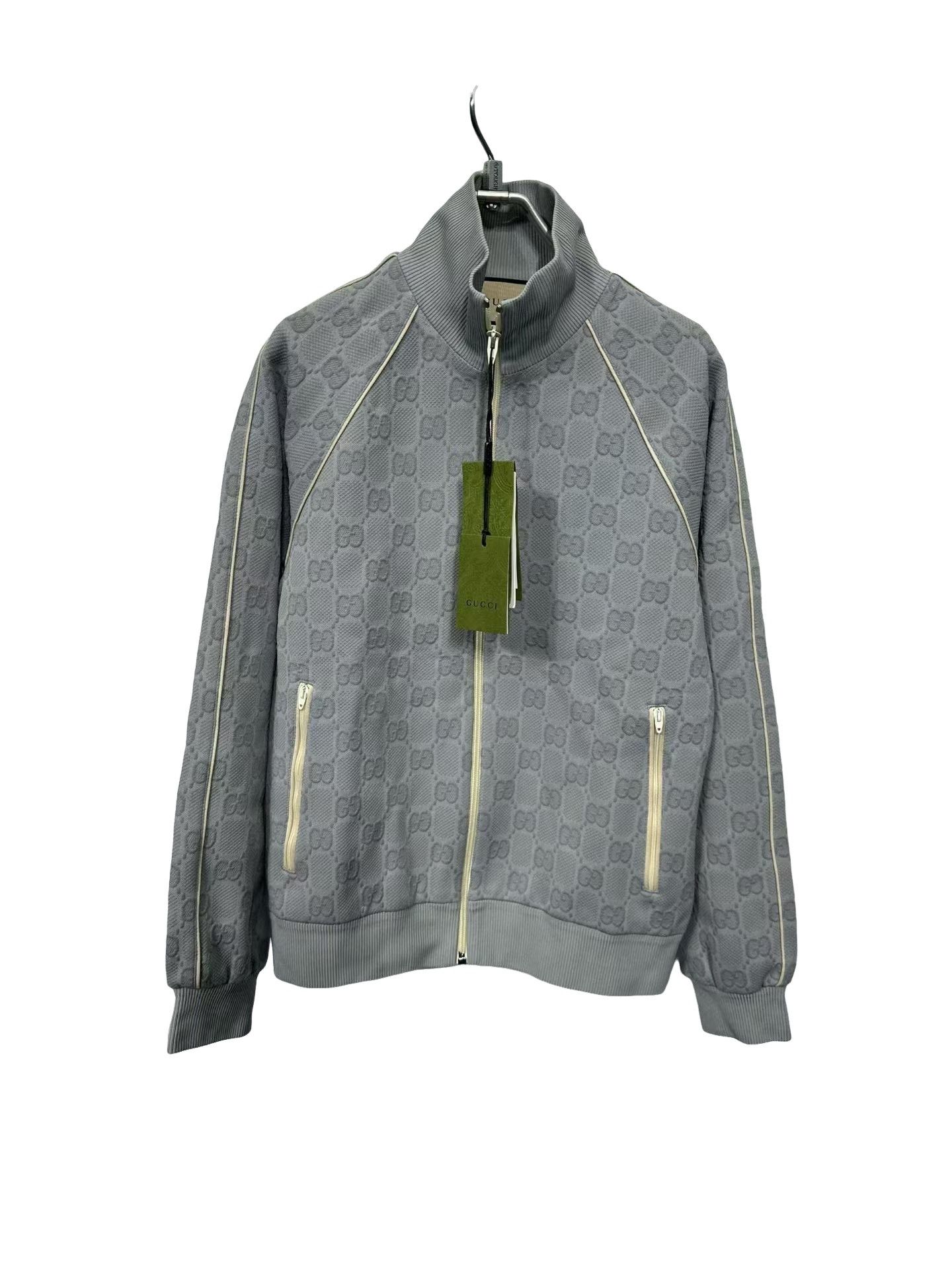 Gucci Gucci GG Monogram Jacquard Zip Jacket Size S Size US S / EU 44-46 / 1 - 1 Thumbnail