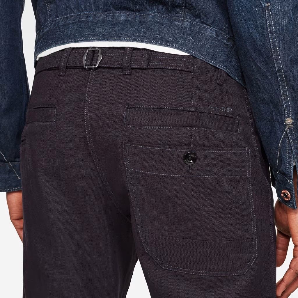 G-Star G-Star Raw Loic Relaxed Tapered Chino Cinch Back Men 30 x 32 Size US 30 / EU 46 - 6 Thumbnail