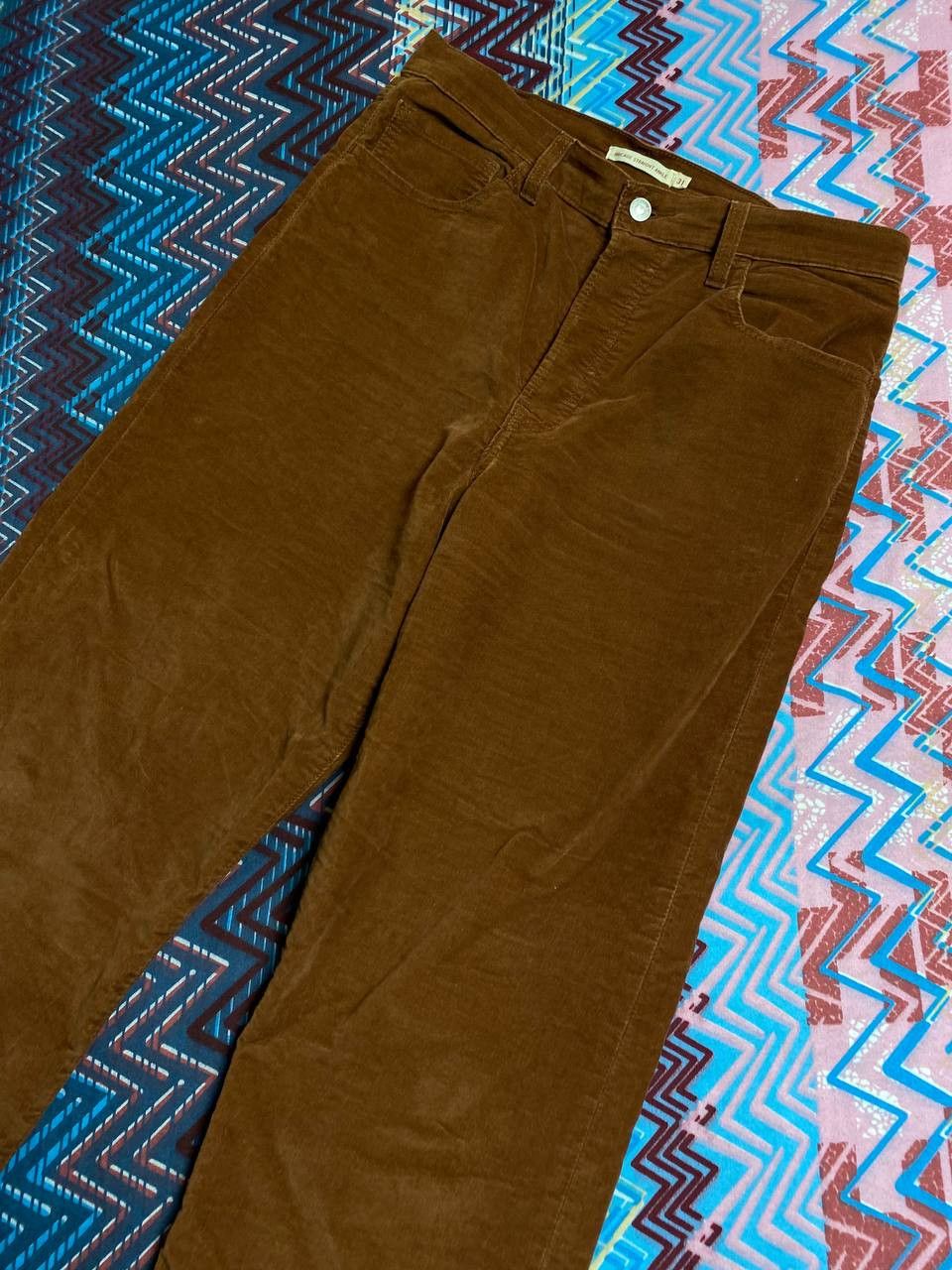Levi's vintage denim pants brown Levi's premium Y2K streetwear Size US 31 - 6 Thumbnail