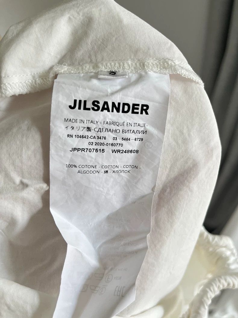 Jil Sander Jil Sander pure white short Size 42" / US 20 - 2 Thumbnail