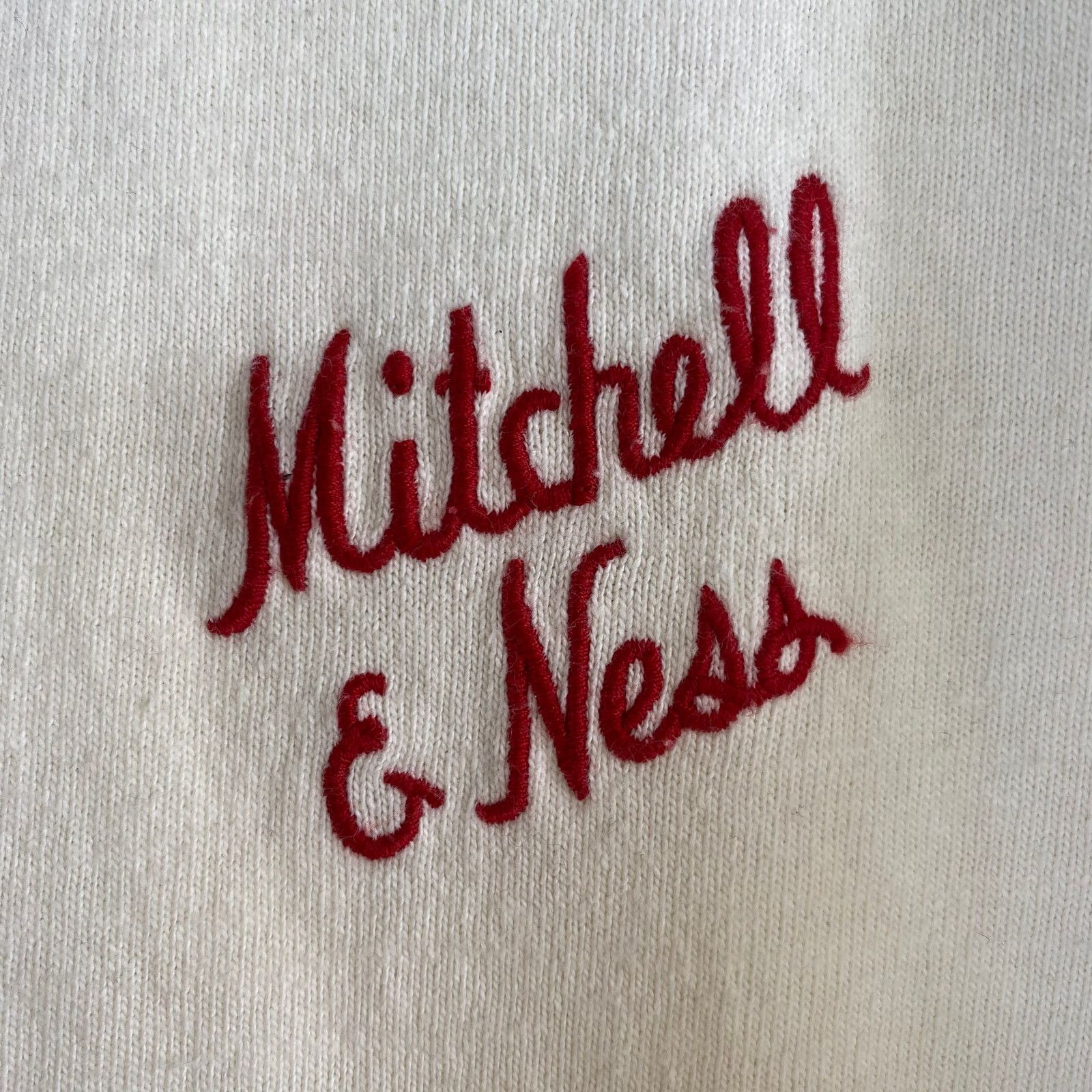 Mitchell & Ness Mitchell & Ness Cream Tee Short Sleeve Sweatshirt Sports Med Size US M / EU 48-50 / 2 - 2 Thumbnail