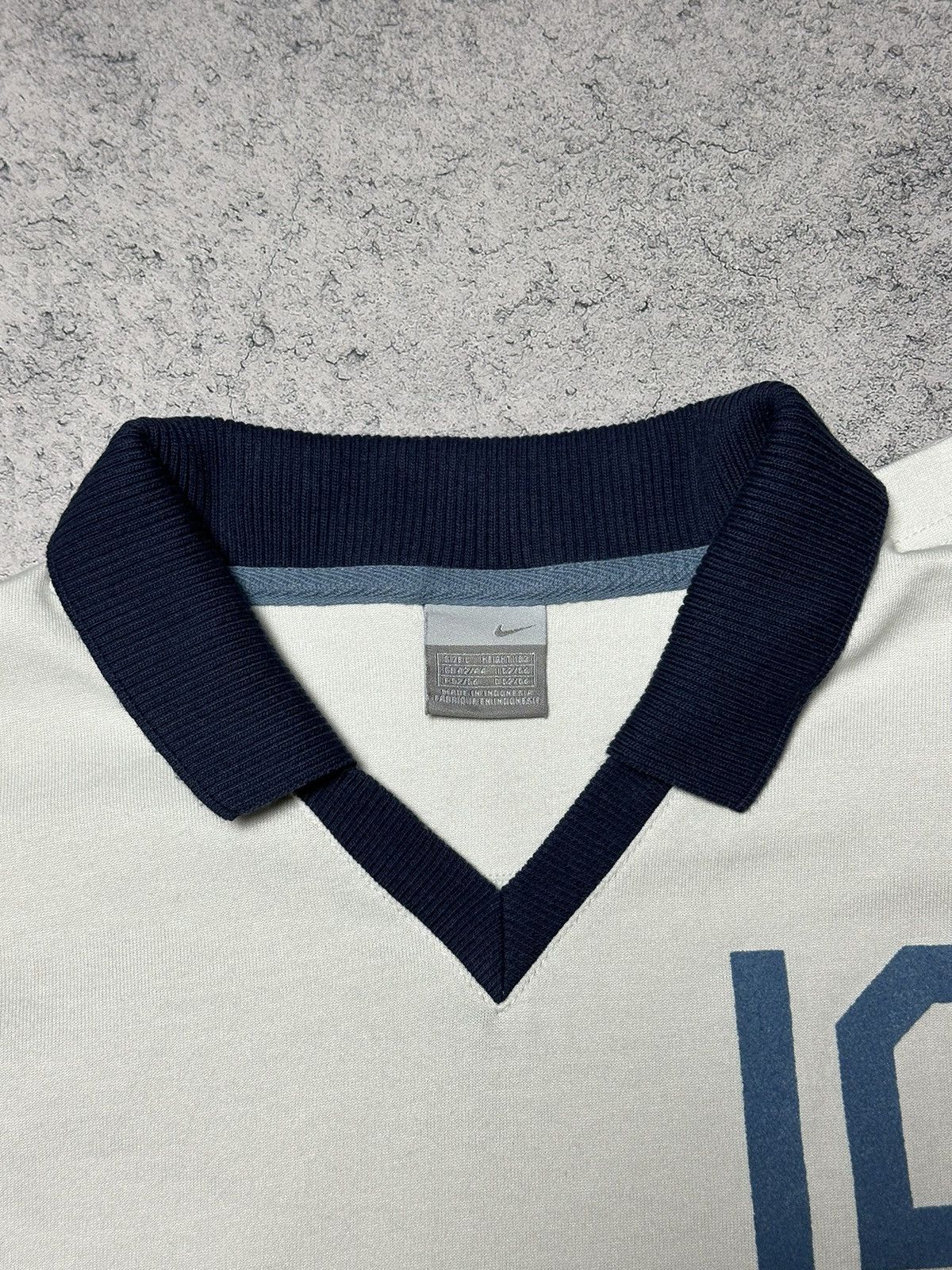 Nike Vintage Nike Total 90 #10 Football Soccer Polo Shirt Jersey Size US L / EU 52-54 / 3 - 9 Thumbnail