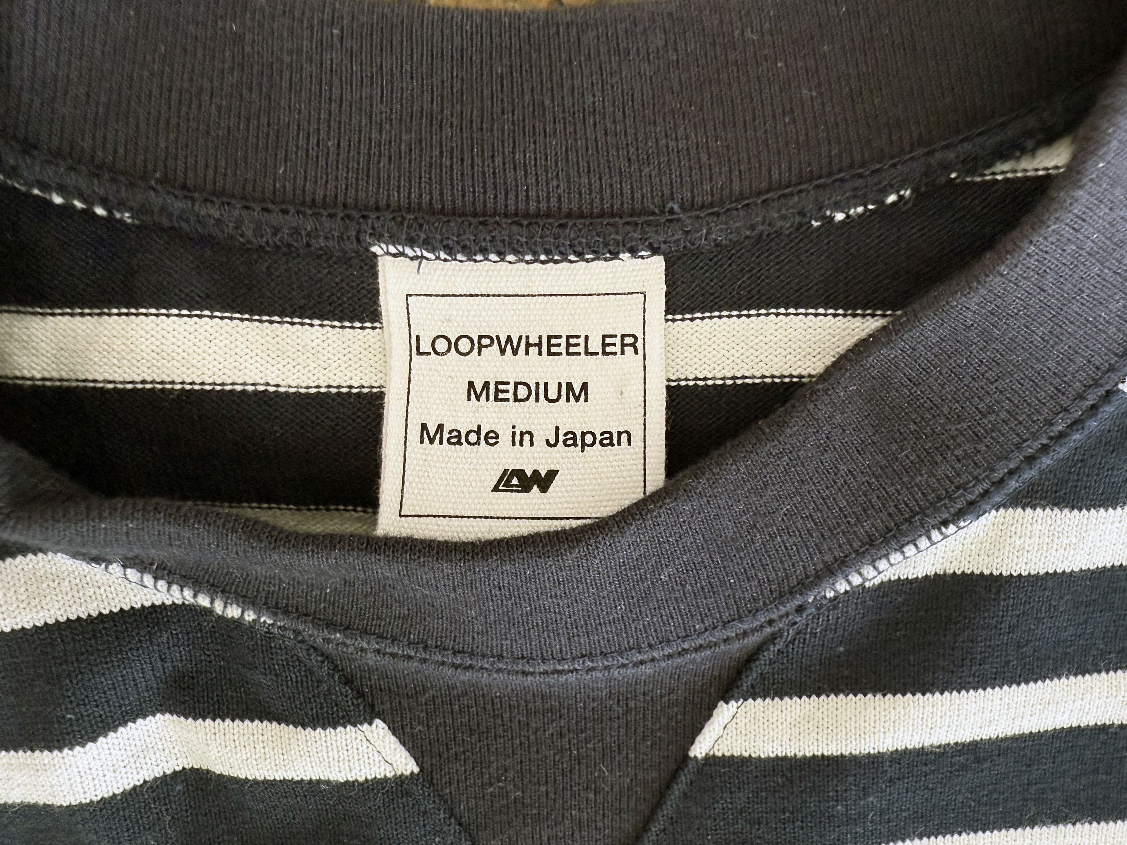 Loopwheeler Loopwheeler Striped Knit Sweatshirt Shirt JAPAN Authentic Size US M / EU 48-50 / 2 - 2 Thumbnail