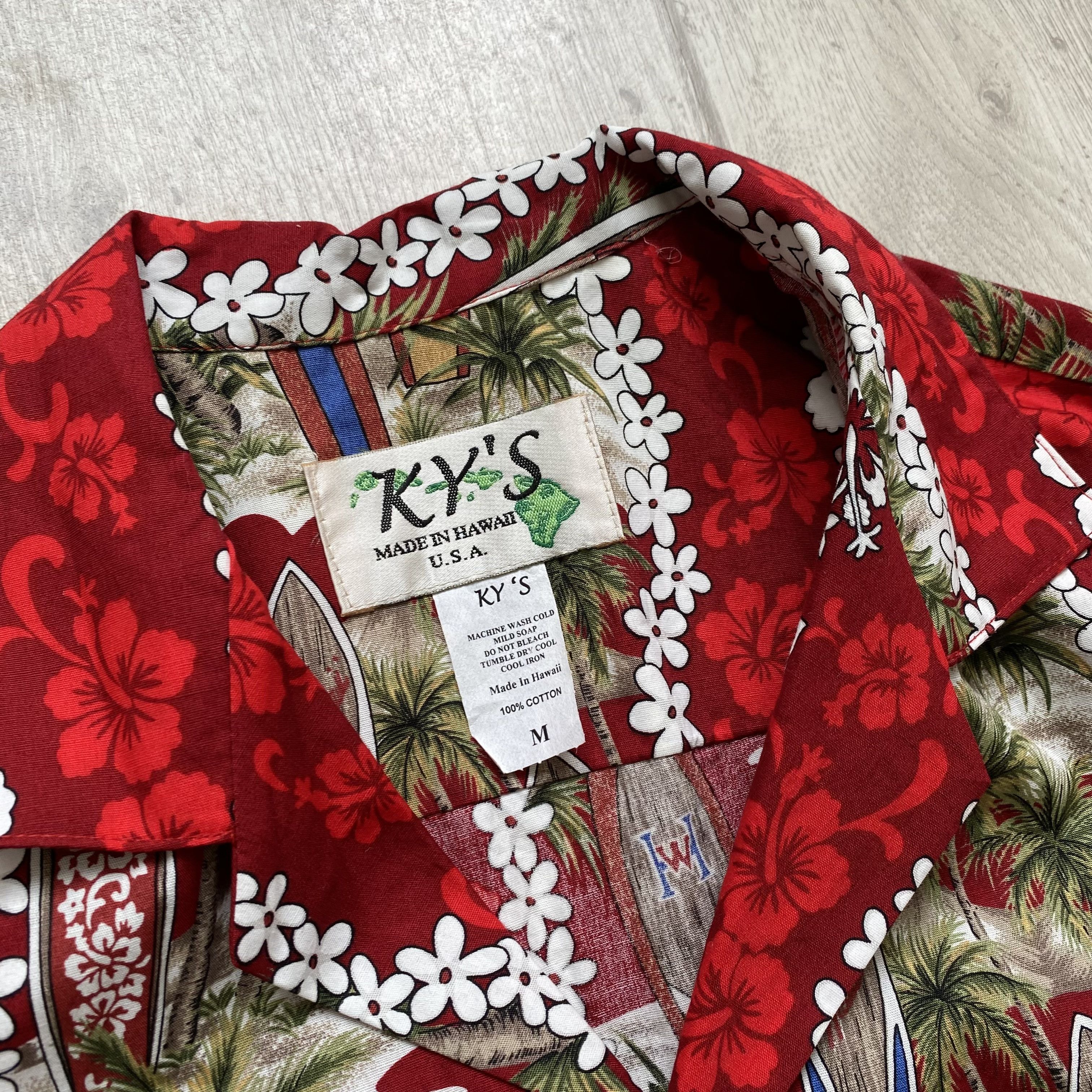 Vintage 🏄🏼‍♀️Vintage 90s Hawaiian Shirt Y2K Board logo Alohawear Size US L / EU 52-54 / 3 - 5 Thumbnail