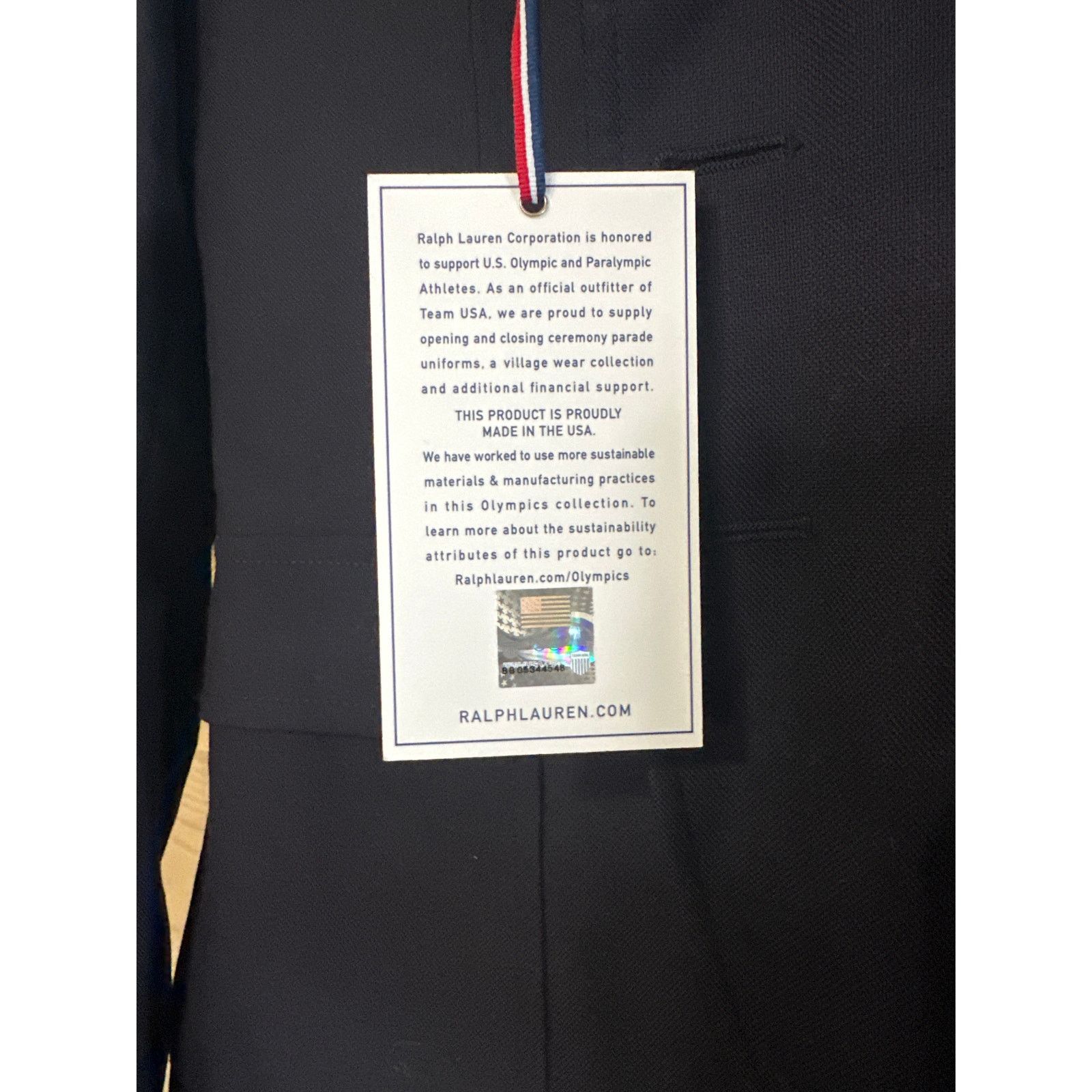 Polo Ralph Lauren Ralph Lauren Olympics 2020 official ceremony blazer! Size S / US 4 / IT 40 - 3 Thumbnail