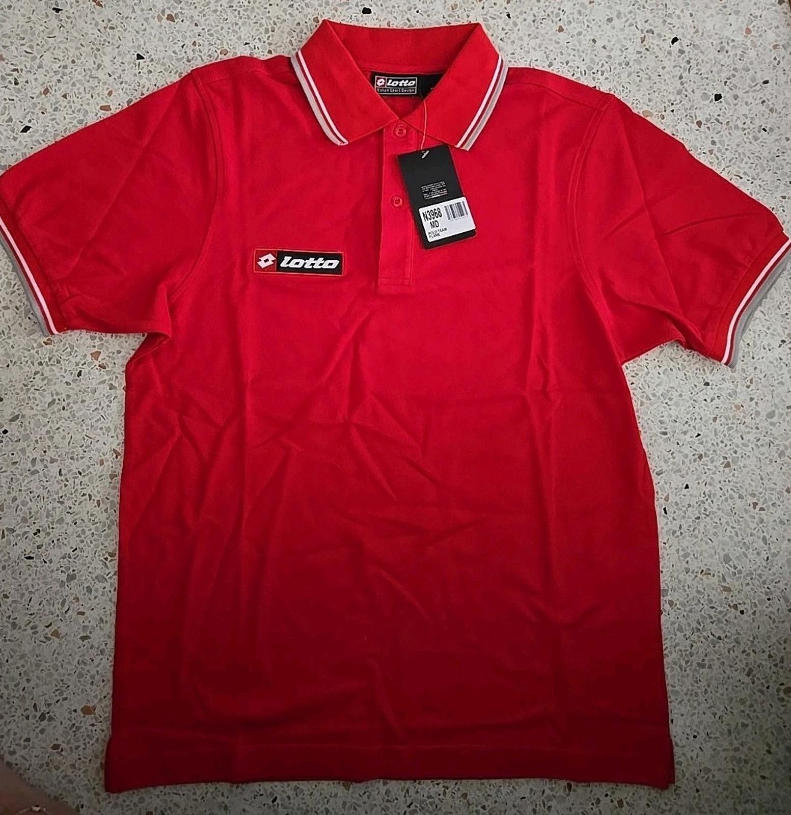 Lotto Sport Vtg Lotto Italian Sport Design Polo Team Flame Shirt M Mens Size US M / EU 48-50 / 2 - 3 Thumbnail