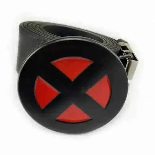 Jewelry Red X belt buckle ( no belt ) Size ONE SIZE - 2 Thumbnail