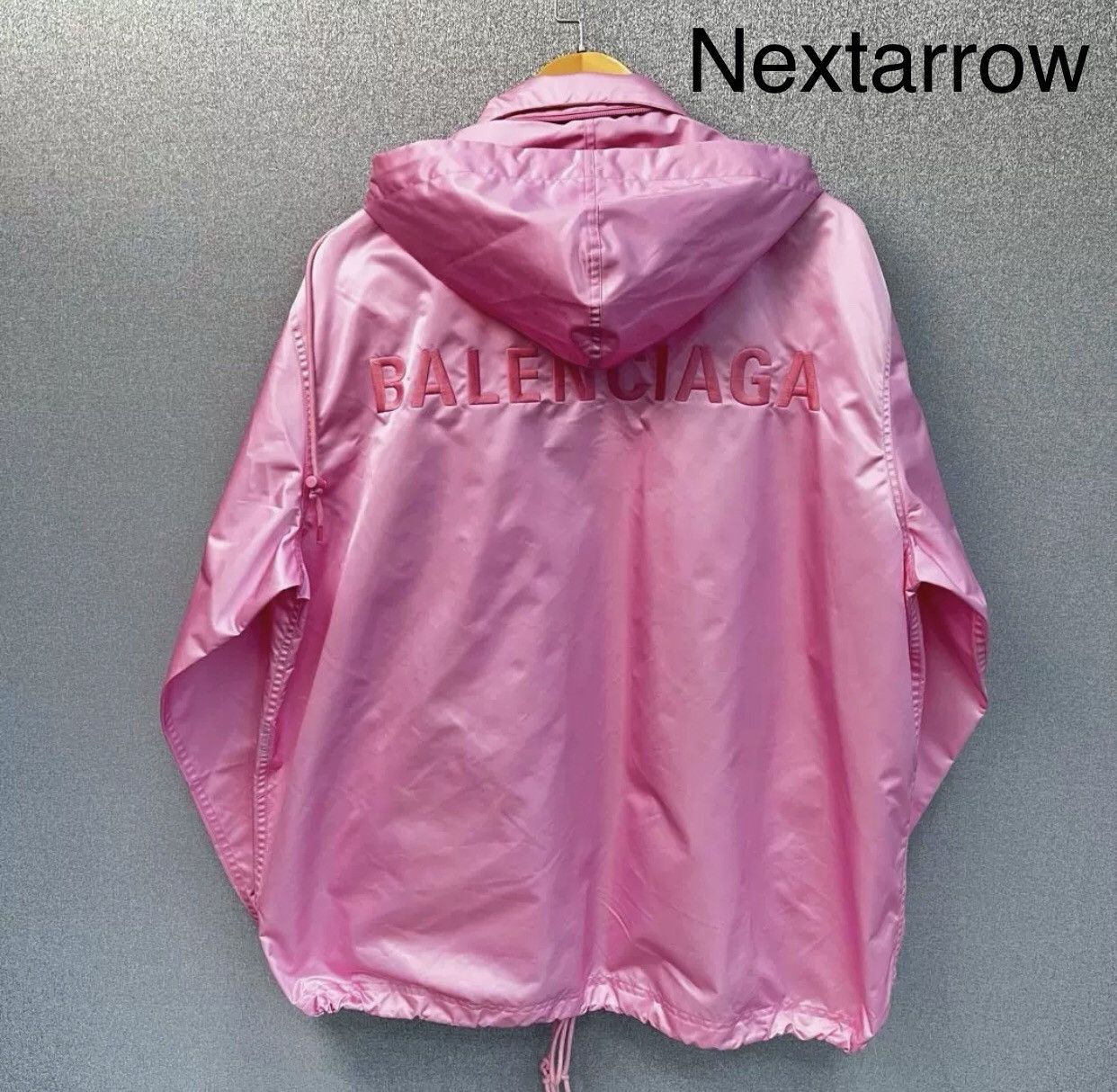 Balenciaga Balenciaga logo letter embroidery pink zipper jacket Size US XS / EU 42 / 0 - 2 Thumbnail