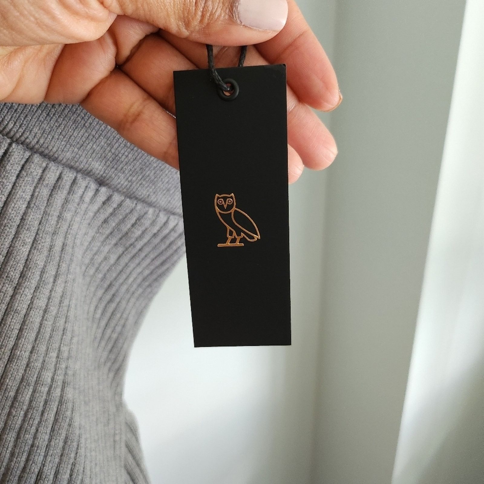 October's Very Own OVO-Ribbed Knit bike shorts Size 23" - 7 Thumbnail