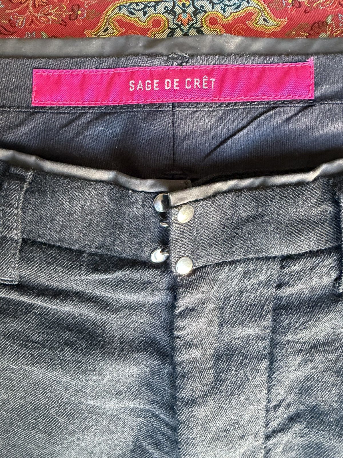 Sage De Cret Sage de Cret wool pants Size US 29 - 3 Thumbnail