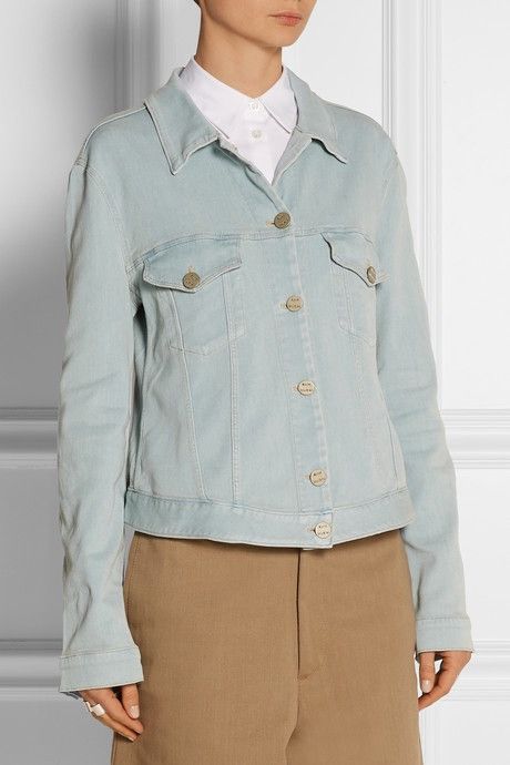 Acne Studios Acne Studios Edith Stretch Denim Jacket Size XS / US 0-2 / IT 36-38 - 2 Thumbnail
