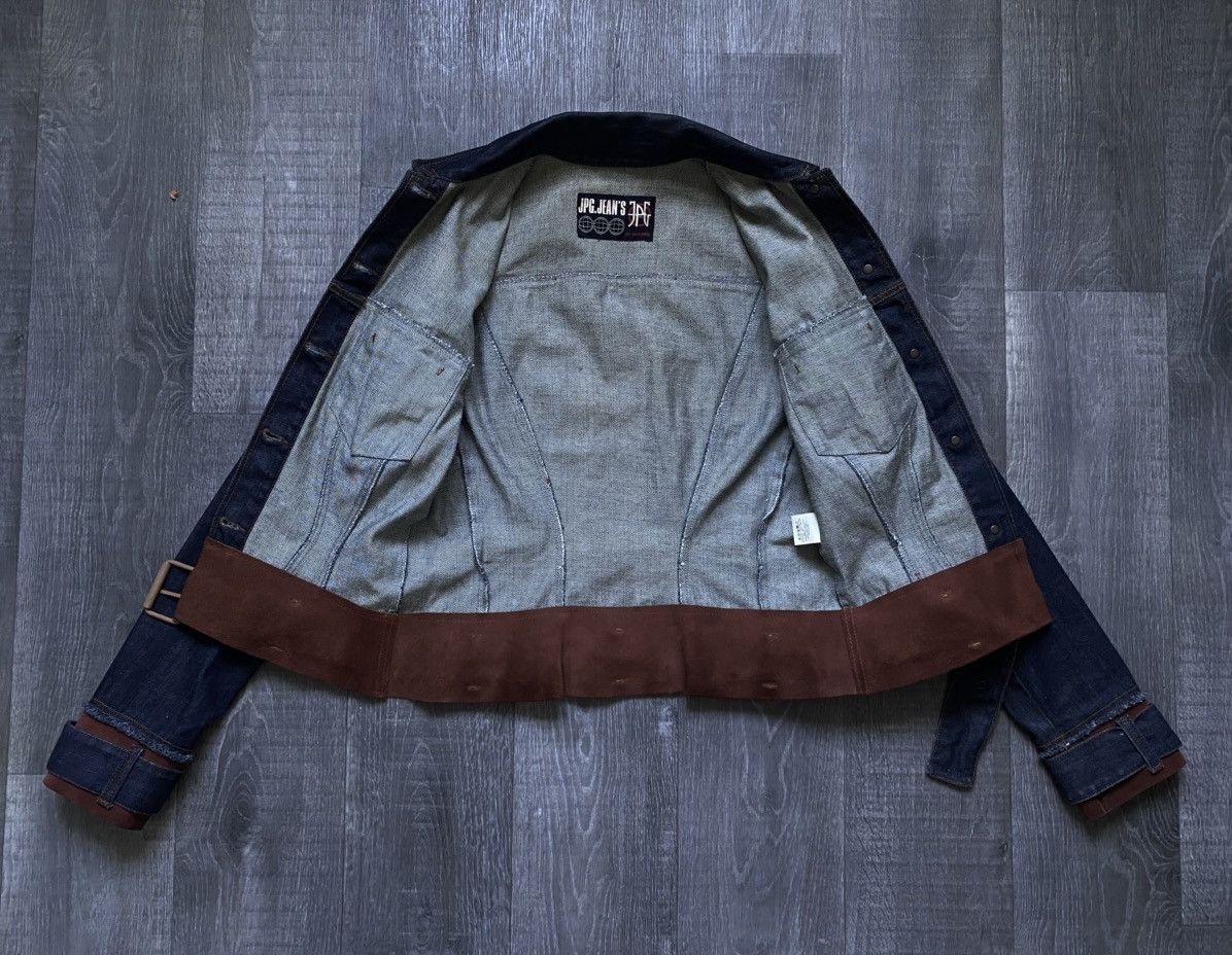 Jean Paul Gaultier Jean Paul Gaultier JPG.Jean’s Archival Denim Suede Jacket Size M / US 6-8 / IT 42-44 - 15 Thumbnail
