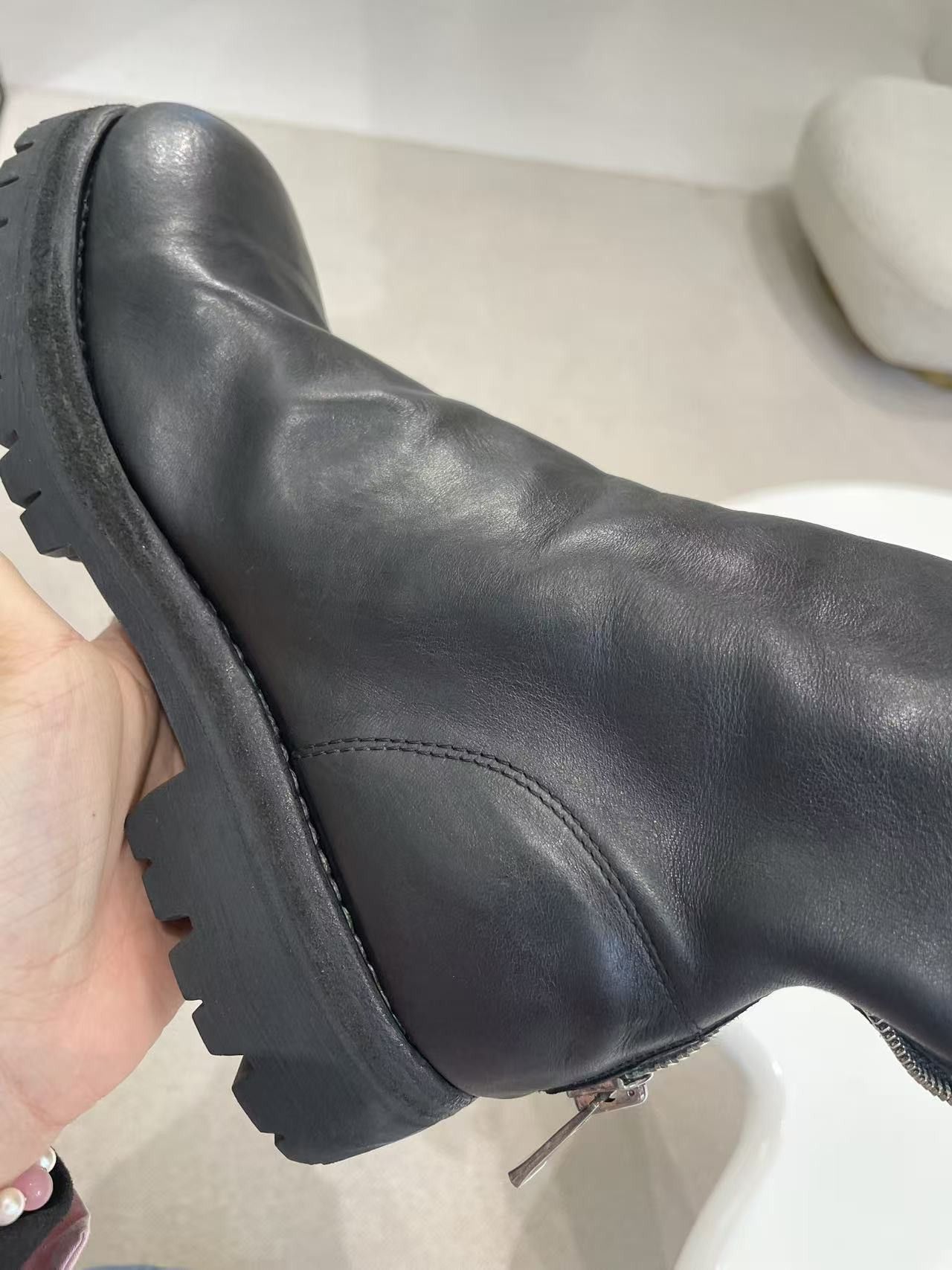Guidi Guidi 788V Horse Full Grain Leather Boots Size US 12 / IT 42 - 7 Thumbnail