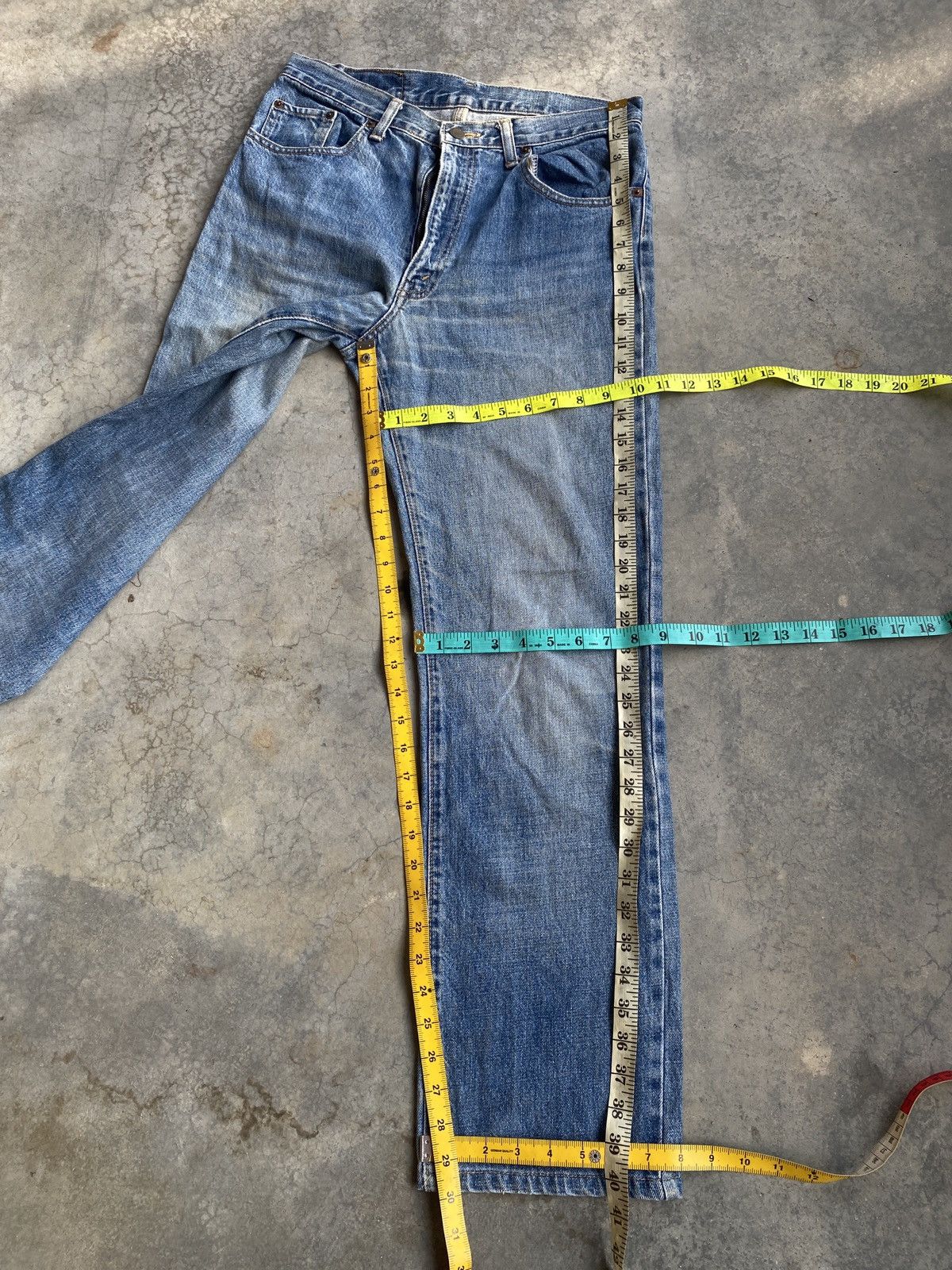 Hysteric Glamour × If Six Was Nine × Vintage Vintage GL HEARTS denim pants (sku 4) Size US 32 / EU 48 - 10 Thumbnail