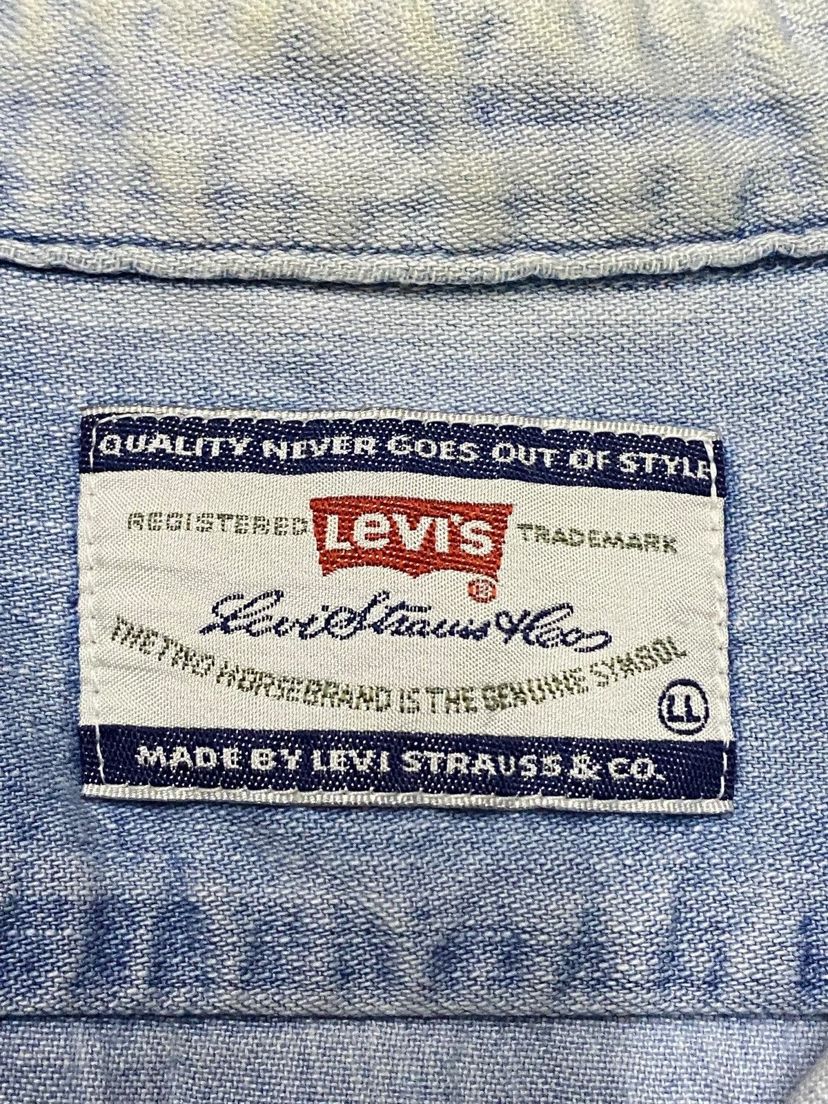 Levi's Vintage Levis Light Wash Size US XL / EU 56 / 4 - 10 Thumbnail