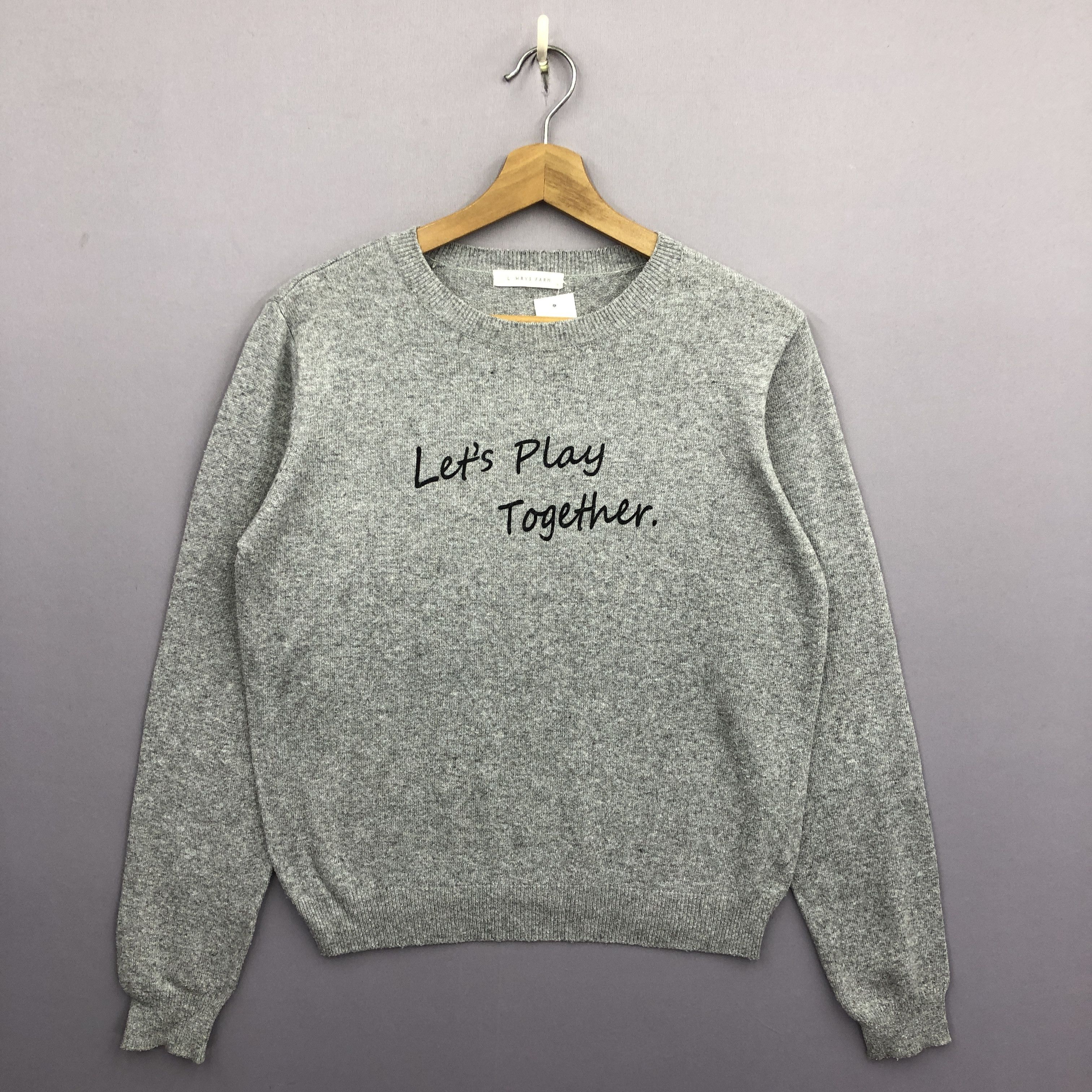 Japanese Brand × Vintage Vintage Y2K Japanese Knitwear Sweater Sweatshirt Jumper Size XS / US 0-2 / IT 36-38 - 1 Thumbnail