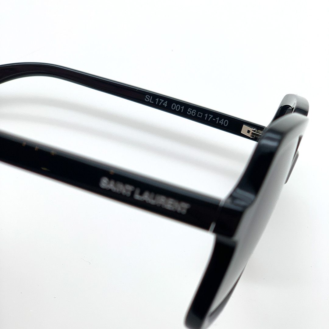 Saint Laurent Paris NEW Saint Laurent SL174 001 Oversized Women Sunglasses Size ONE SIZE - 8 Thumbnail