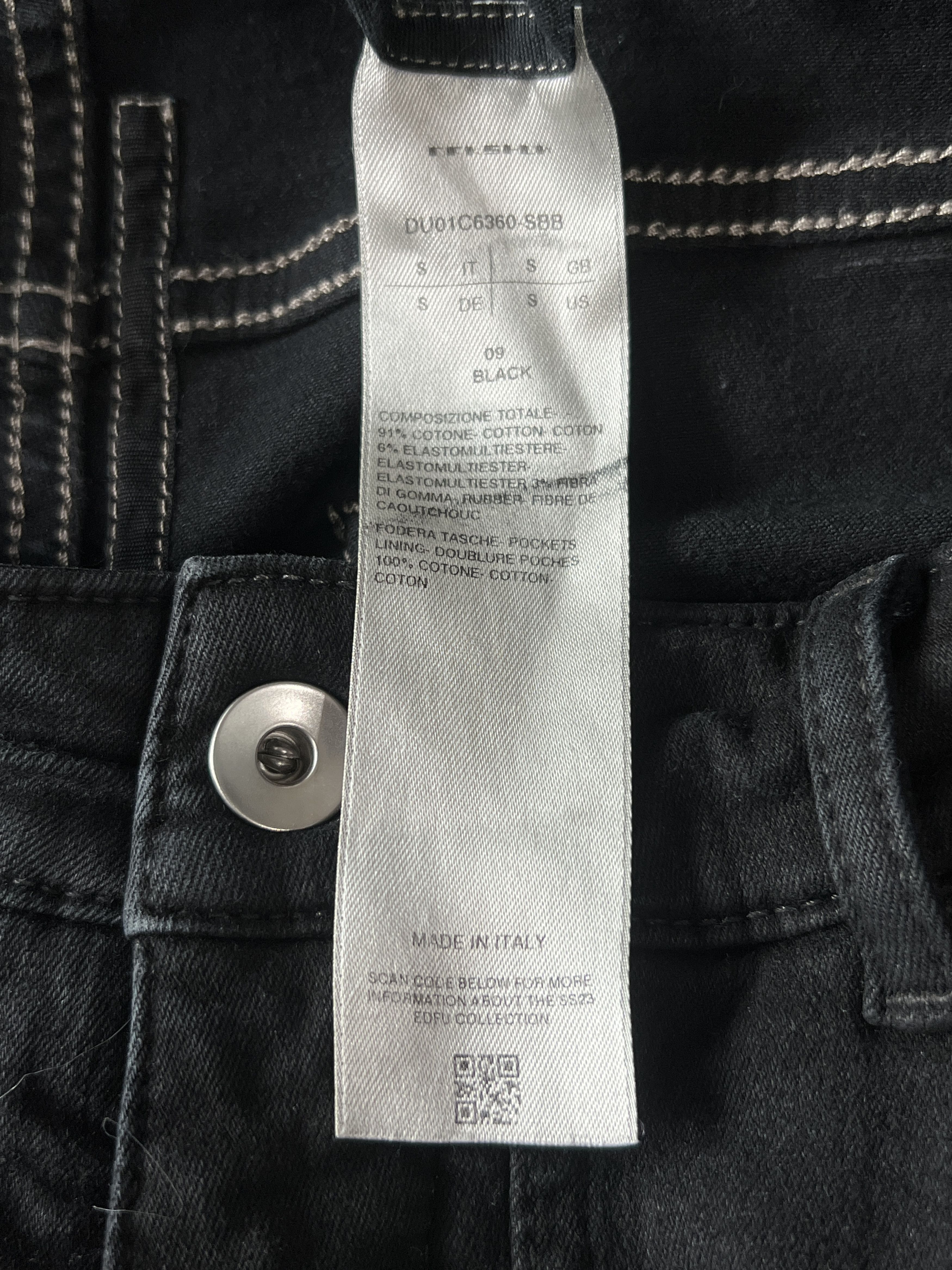 Rick Owens Drkshdw Rick Owens Rick Owens DRKSHDW Waxed Nagakin Denim Jeans S Size US 32 / EU 48 - 9 Thumbnail