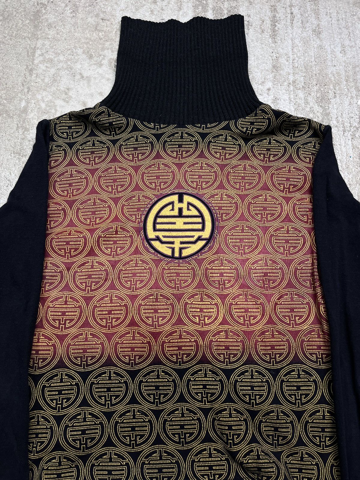 DKNY × Vintage 00s DONNA KARREN AMAZING TURTLE NECK KNITTED SWEATER - 1354 Size M / US 6-8 / IT 42-44 - 2 Thumbnail