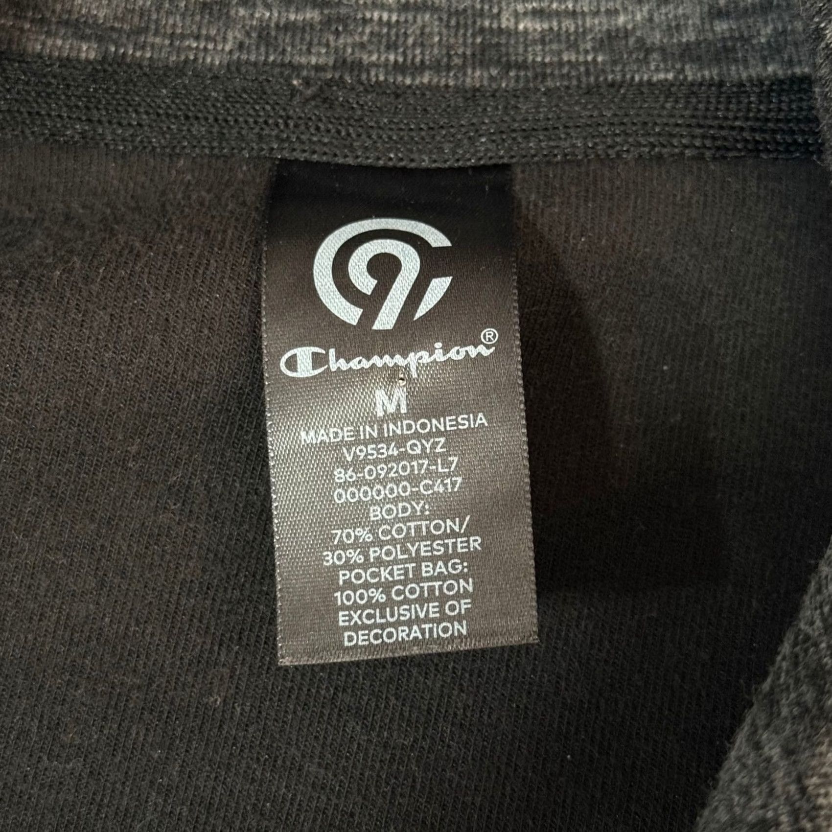 Champion Champion C9 Women M Grey Full Zip Jacket Asymmetrical Funnel Scuba Neck Victory Fleece Size M / US 6-8 / IT 42-44 - 6 Thumbnail