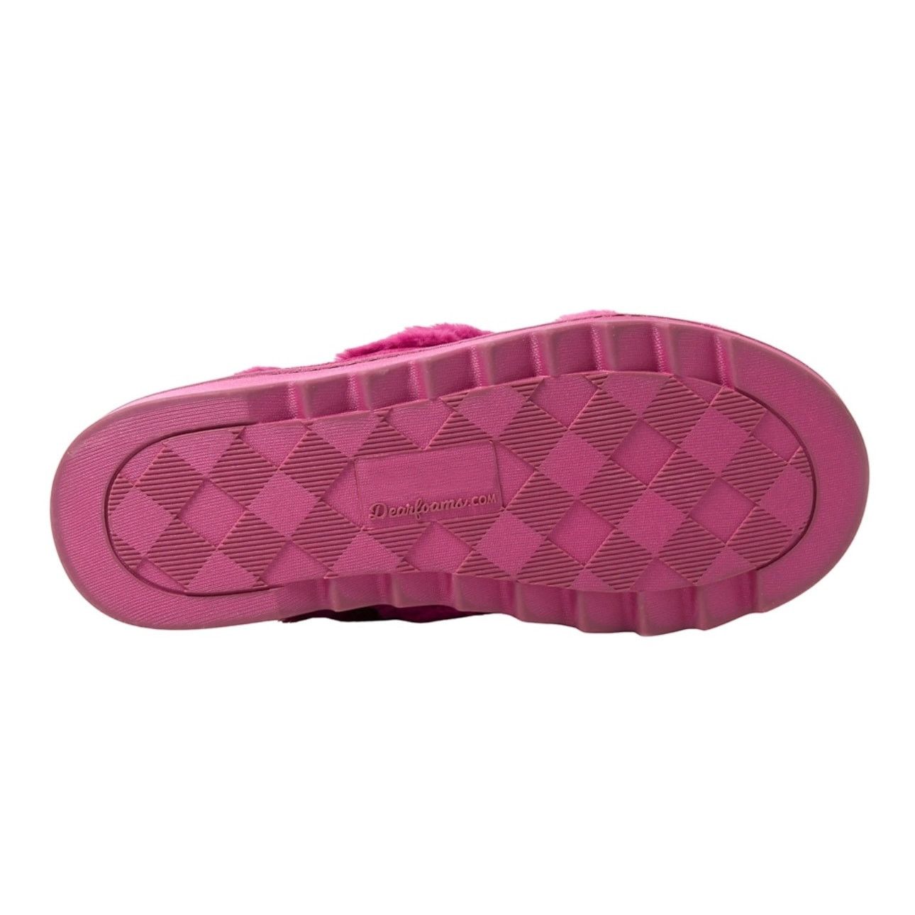 Other Dearfoams Astrid Crossband Slides Paradise Pink size XL Size US 10.5 / IT 40.5 - 8 Thumbnail