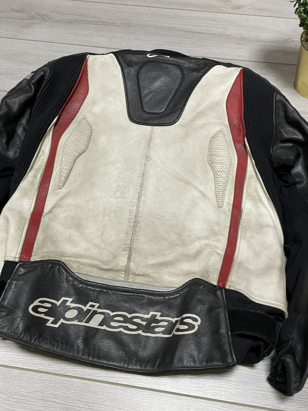 Alpinestars Alpinestars leather jacket big jacket protect lined Size US S / EU 44-46 / 1 - 20 Thumbnail