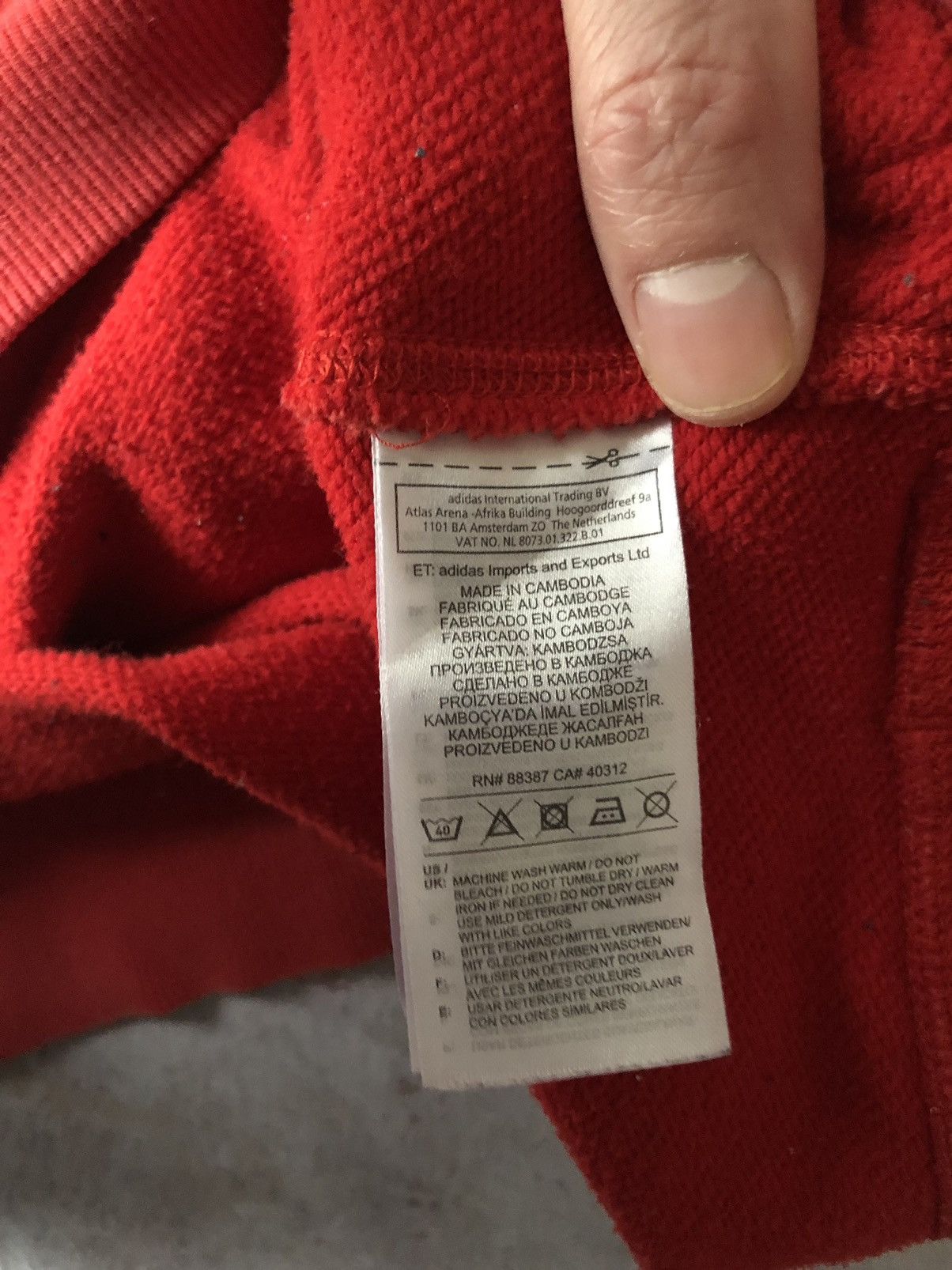 Adidas Adidas Poland hooded sweatshirt olympic Size US L / EU 52-54 / 3 - 4 Thumbnail