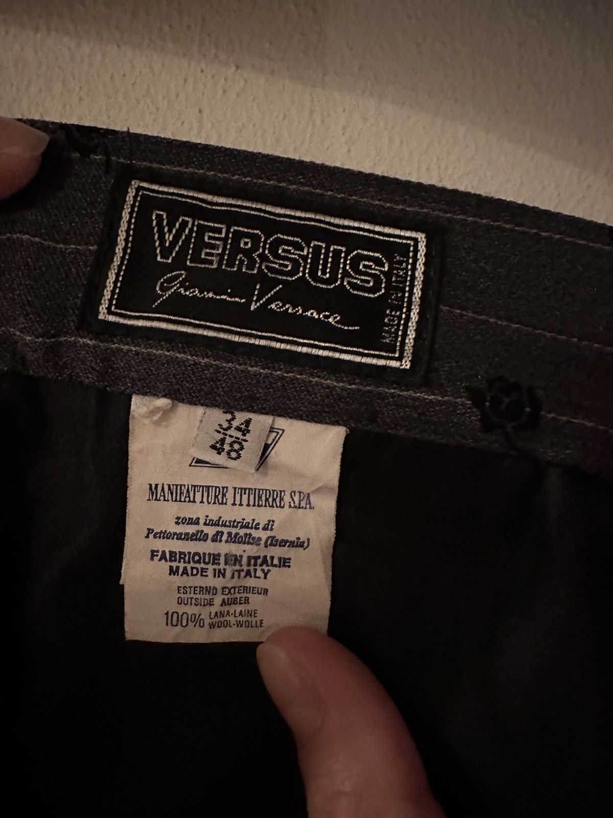 Versus Versace Vintage Versus Gianni Versace suit – Medusa details - Unique Size 40R - 7 Thumbnail