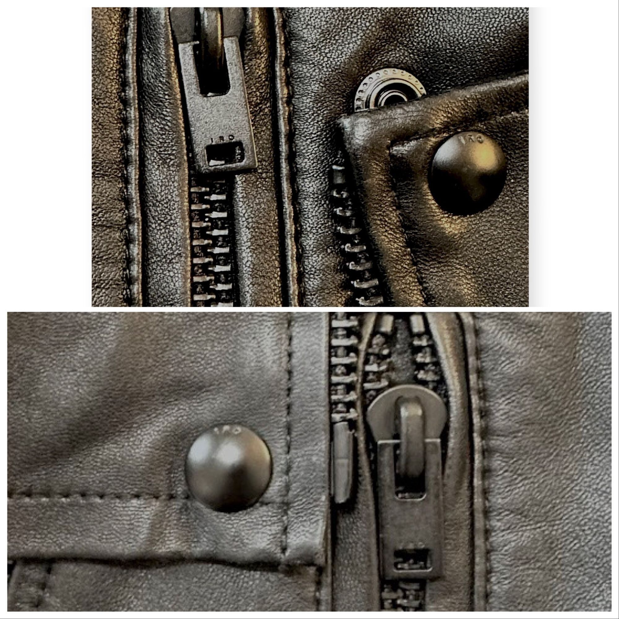 Iro IRO Paris Newhan Lambskin Leather Jacket Black Size 42 FR, R Size M / US 6-8 / IT 42-44 - 11 Thumbnail