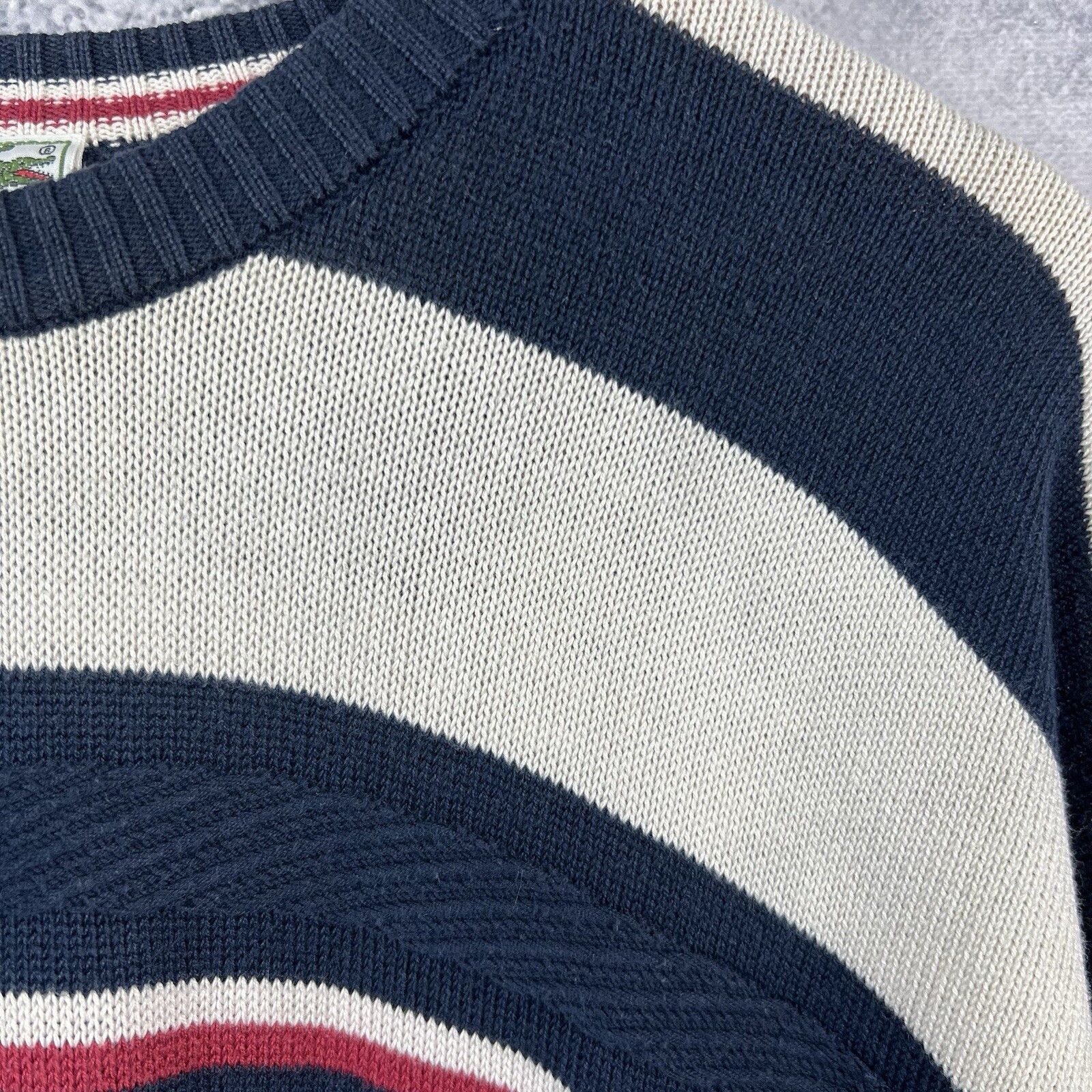 Lacoste Lacoste Vintage Sweater Men's Size 5 Long Sleeve Size US L / EU 52-54 / 3 - 11 Thumbnail
