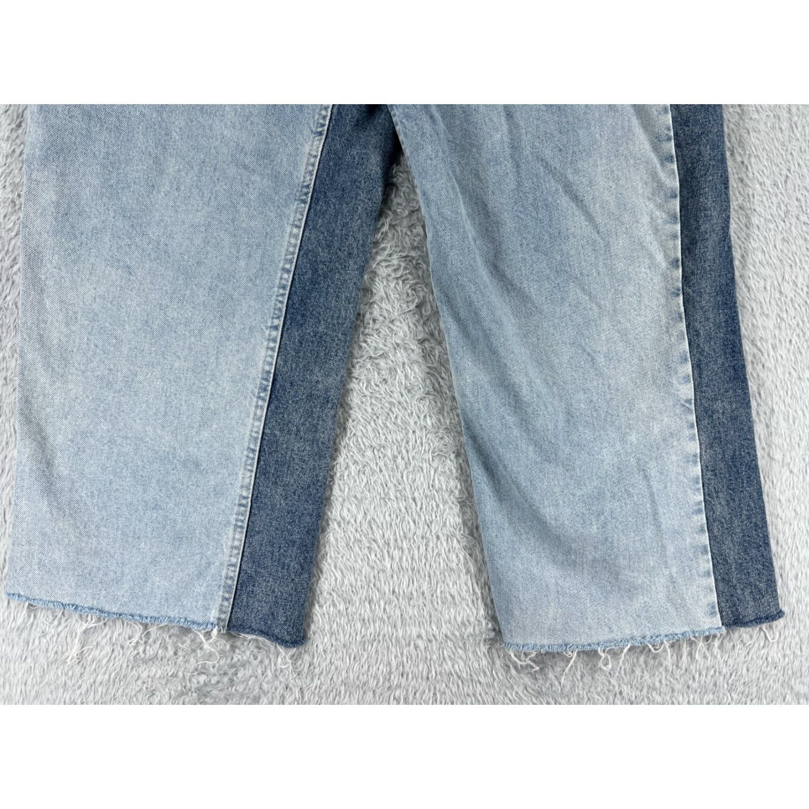 Forever 21 Forever 21 Jeans Women Wide-Leg Denim 30x24 Blue High Rise 30 5-Pocket Regular Size Type: Jeans Size 30" / US 8 / IT 44 - 3 Thumbnail