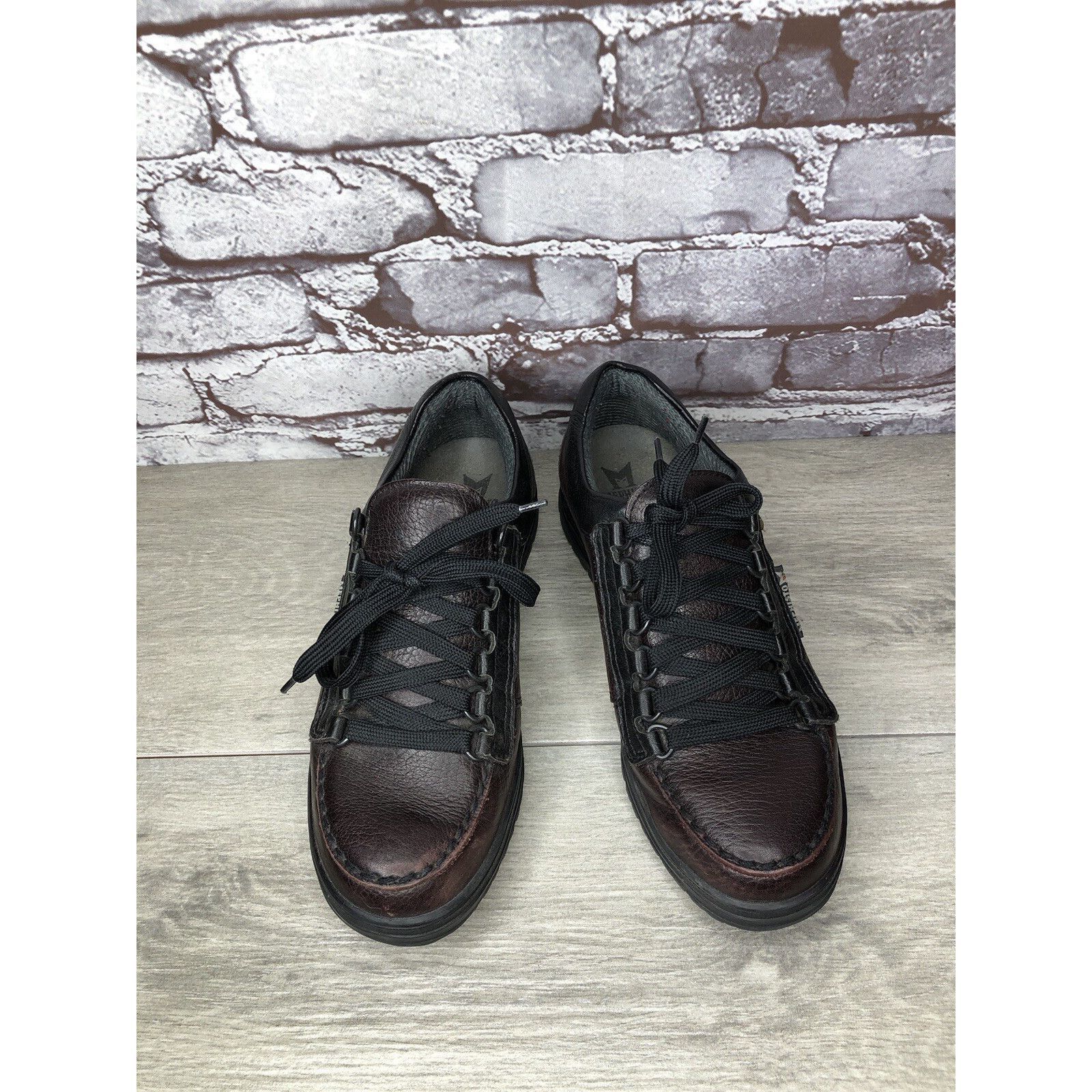 Mephisto Mephisto Gore-Tex Air-Relax Slacker Black Leather Hiking Sho Size US 8 / IT 38 - 16 Thumbnail